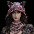 Postapocalyptic Aviator Hat with Cat Ears