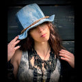 Blue Velvet Bucket Hat