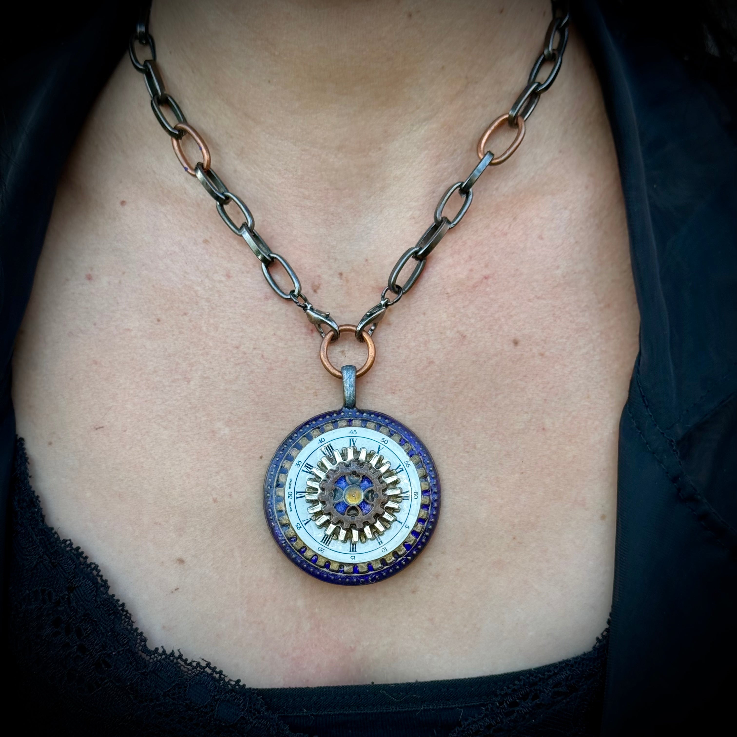 Gender-Neutral Steampunk Necklace