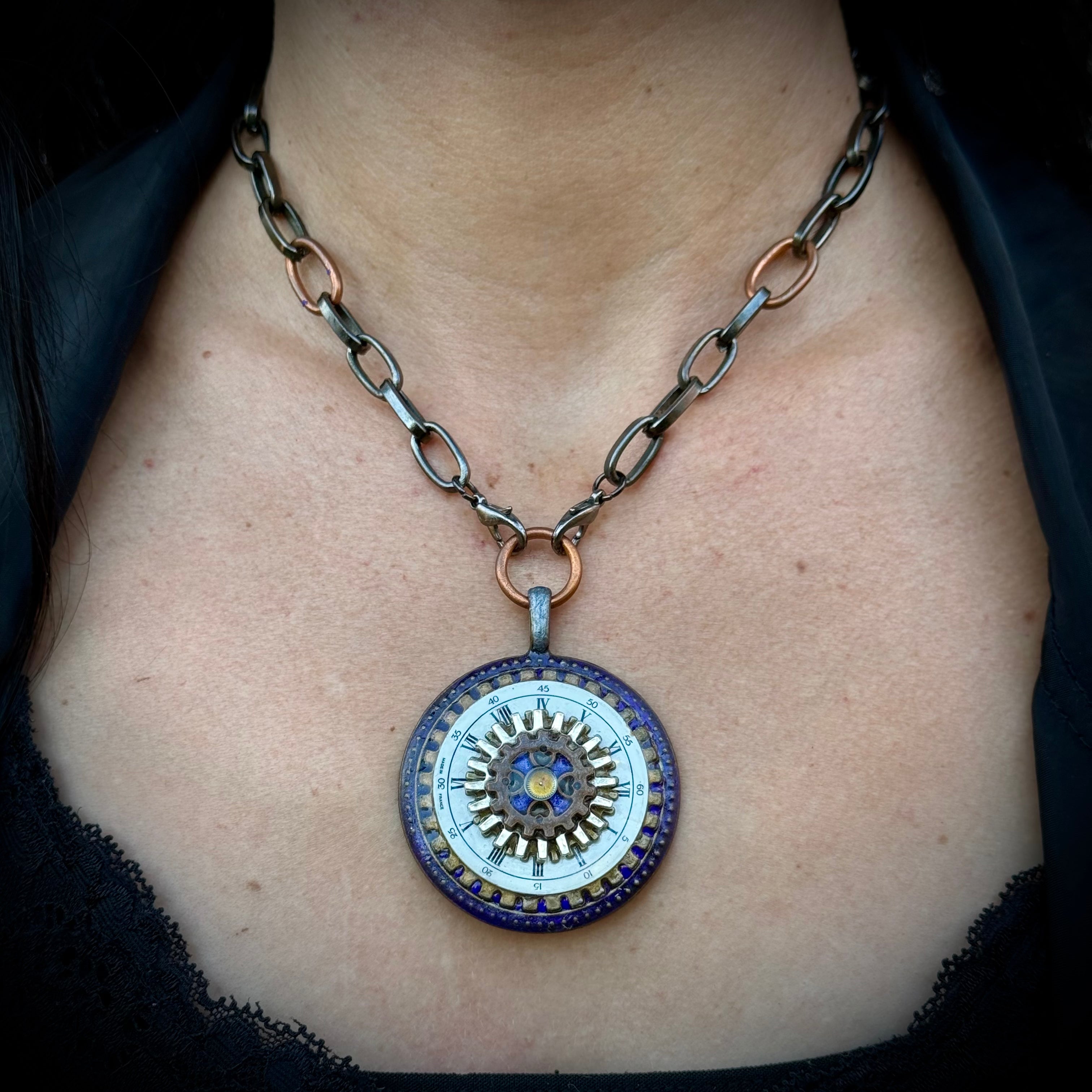 Gender-Neutral Steampunk Necklace