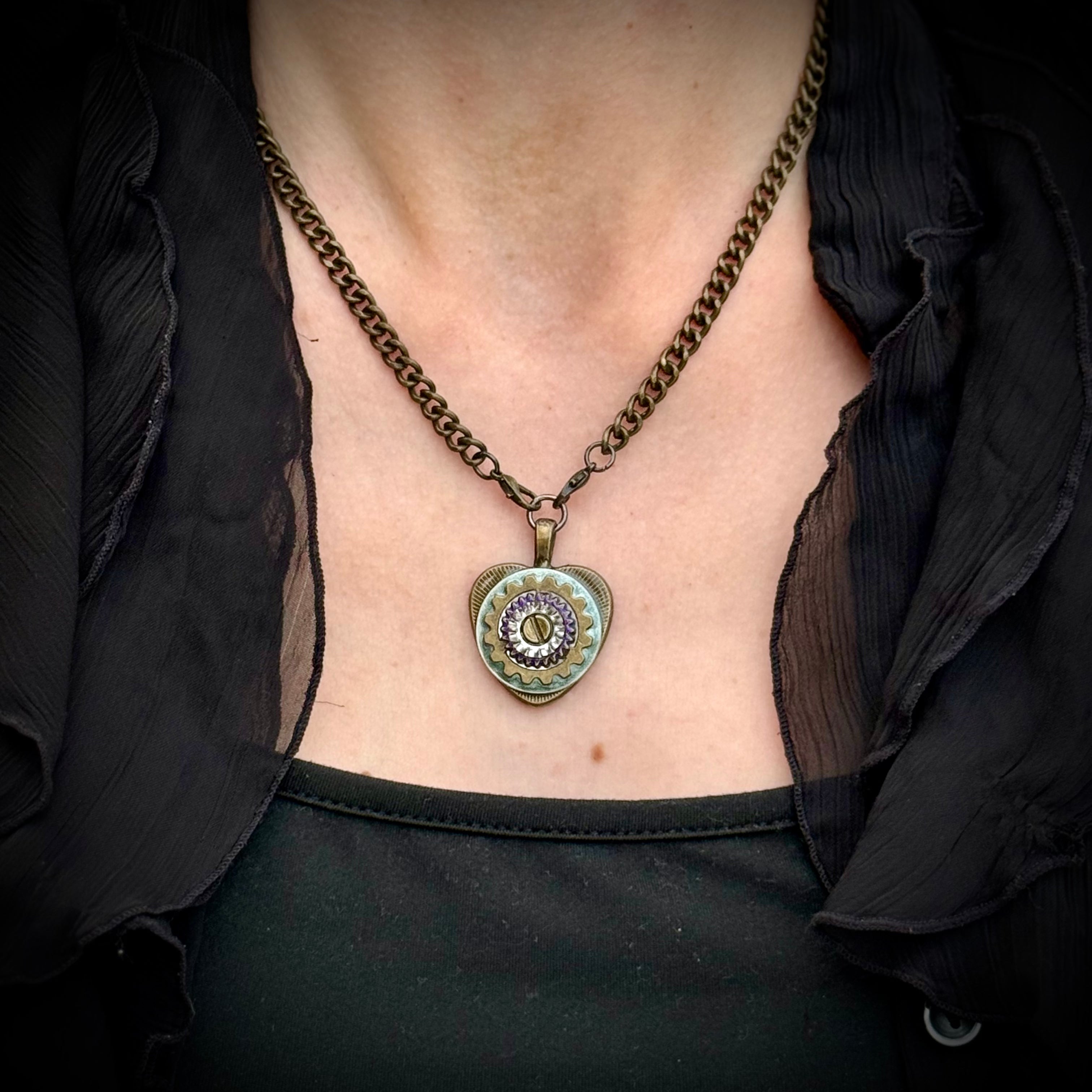 Gender-Neutral Steampunk Necklace