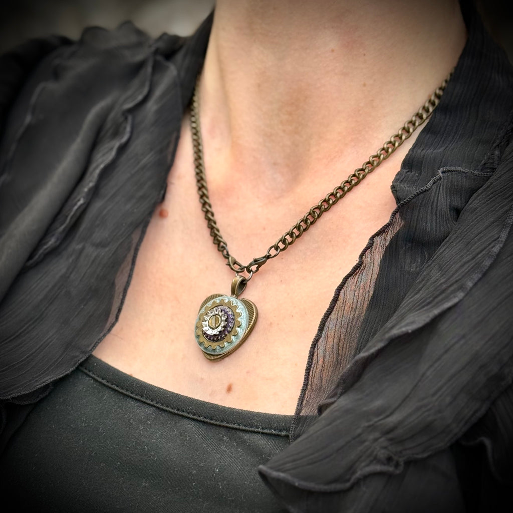 Gender-Neutral Steampunk Necklace