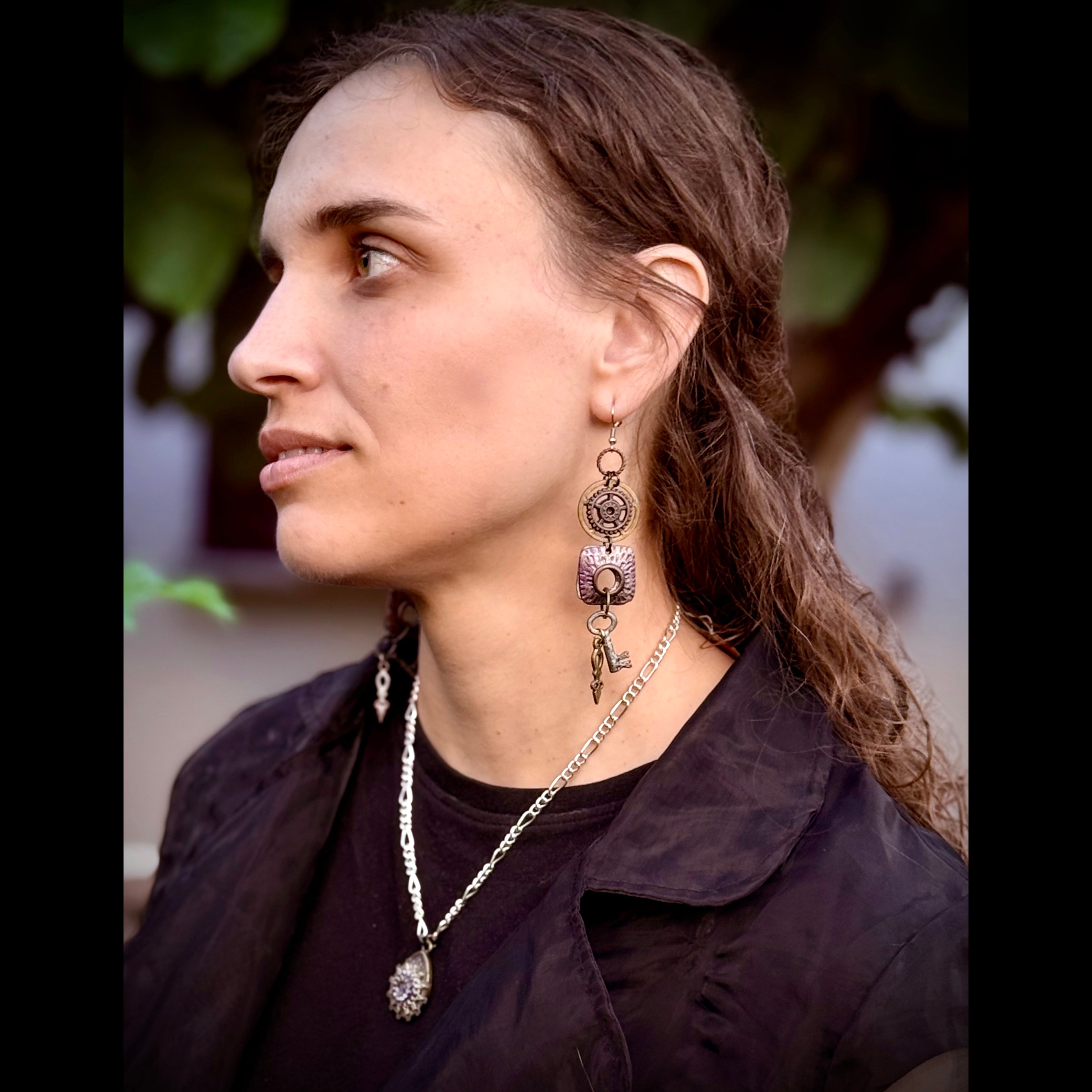 Gender-Neutral Dangle Earrings