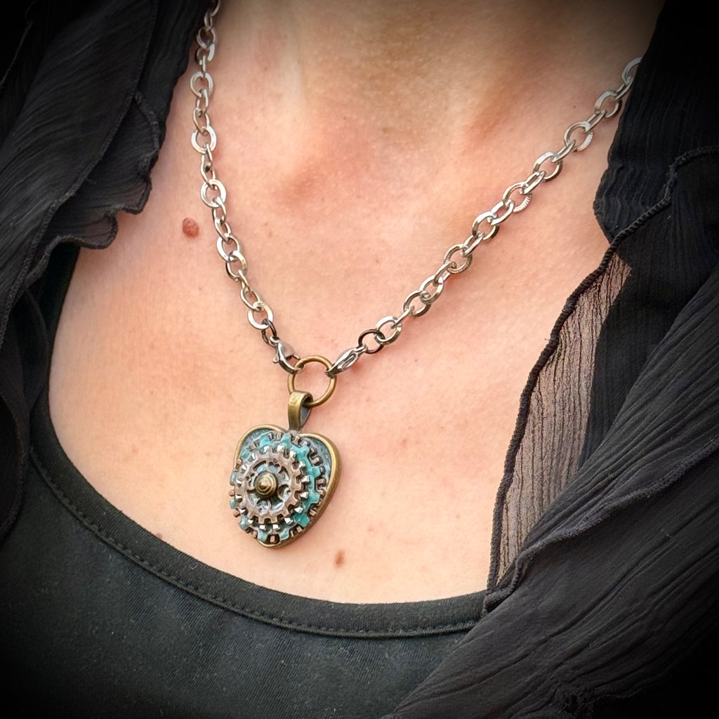 Gender-Neutral Steampunk Necklace