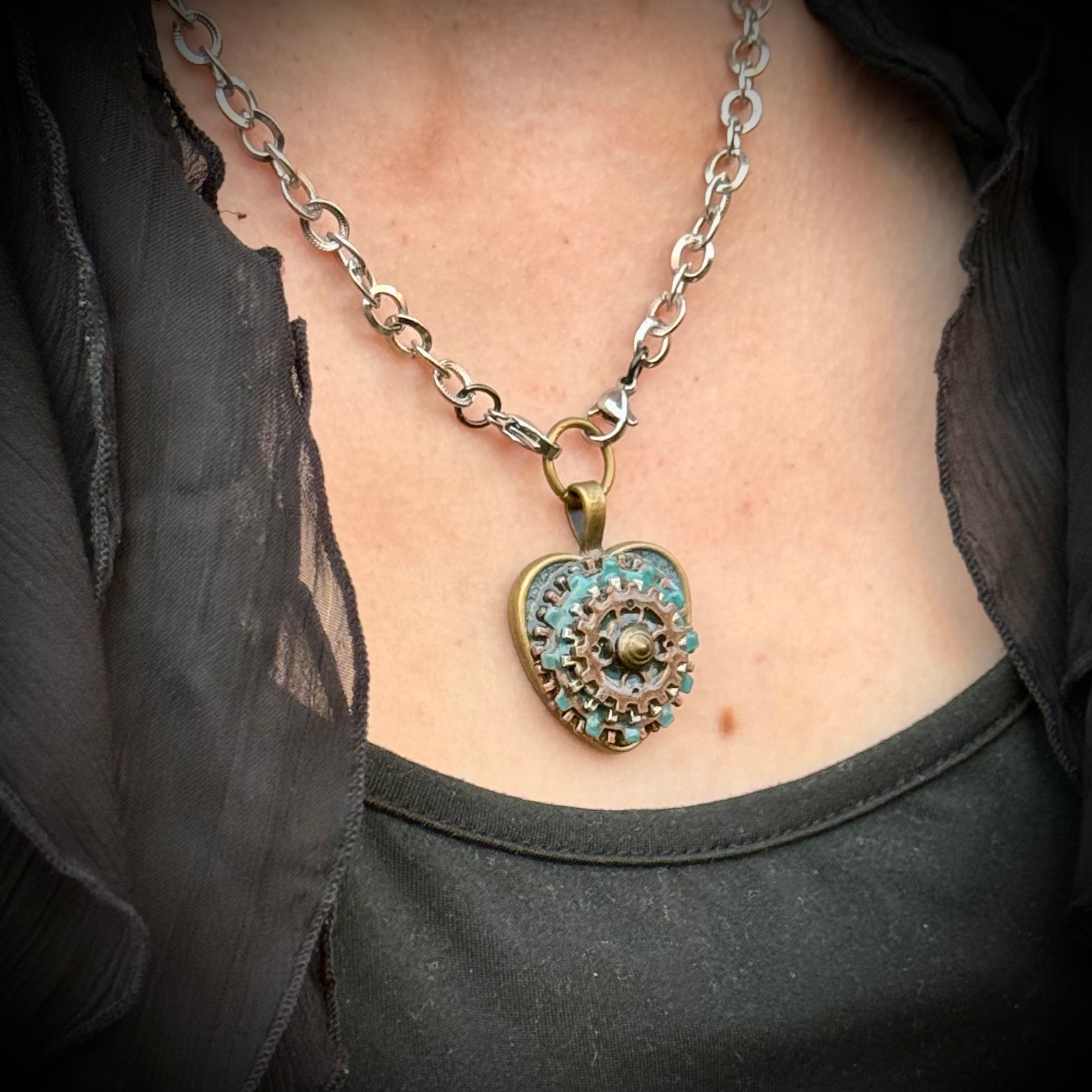 Gender-Neutral Steampunk Necklace
