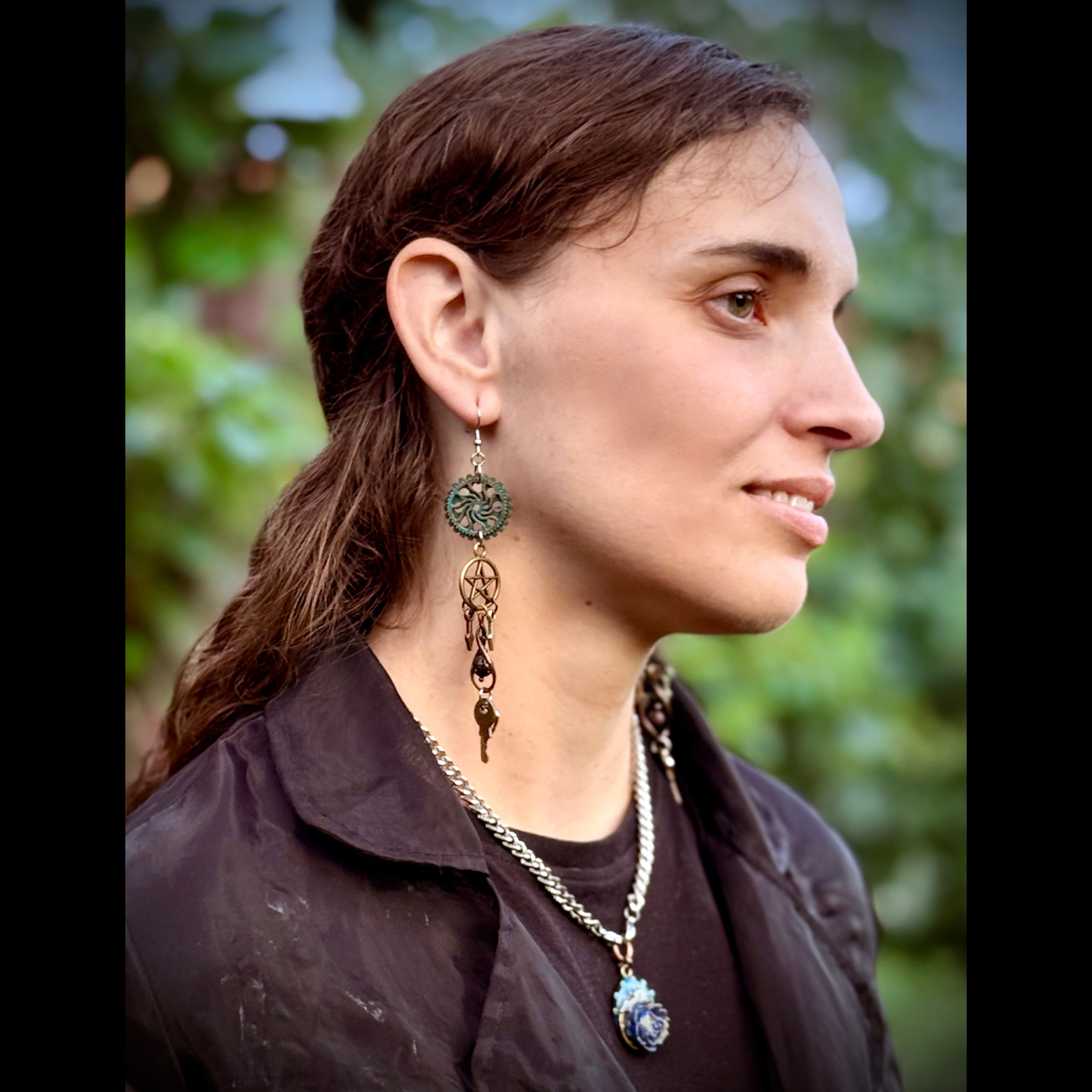 Gender-Neutral Dangle Earrings