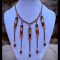 Gender-Neutral Necklace with Repurposed Elements