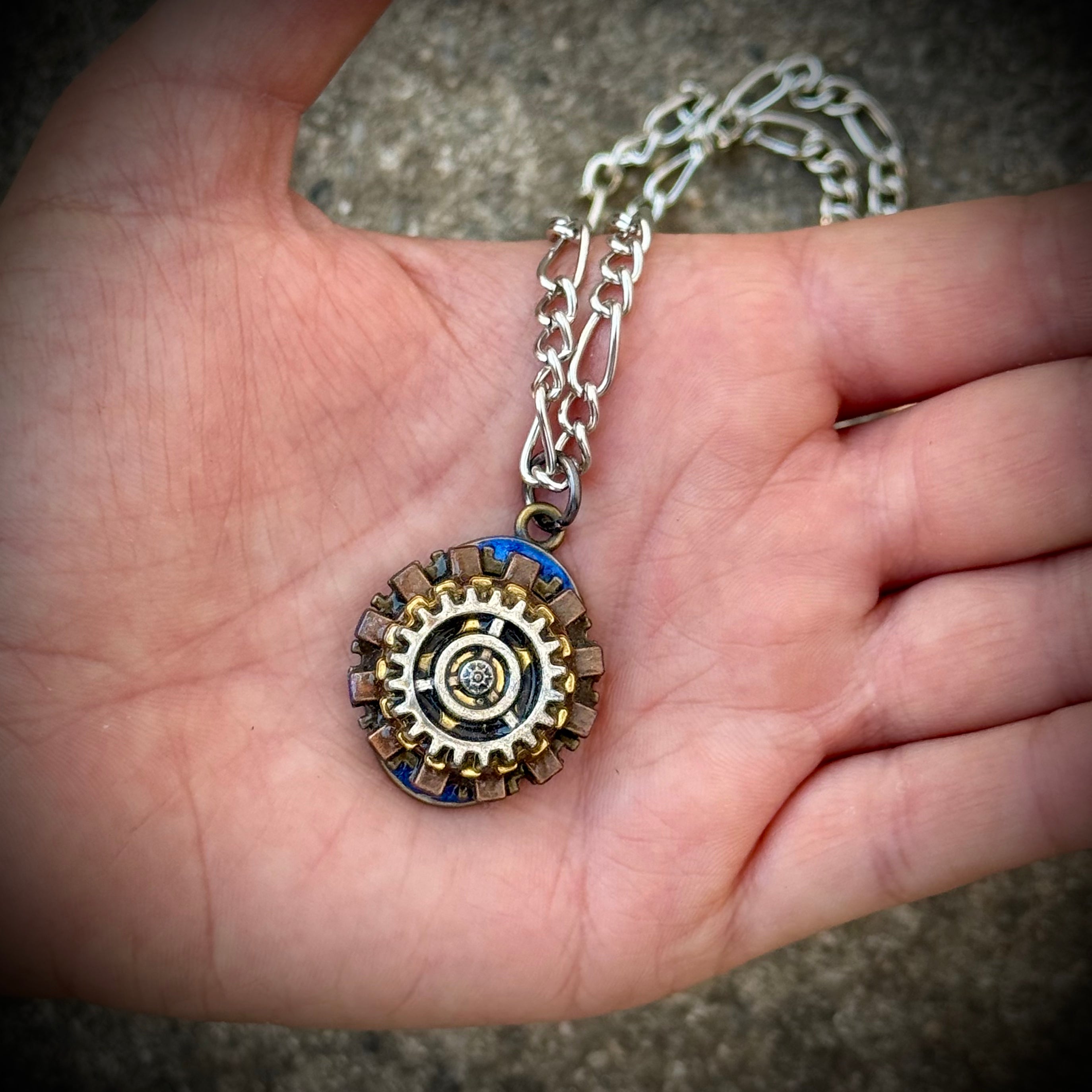 Gender-Neutral Steampunk Necklace