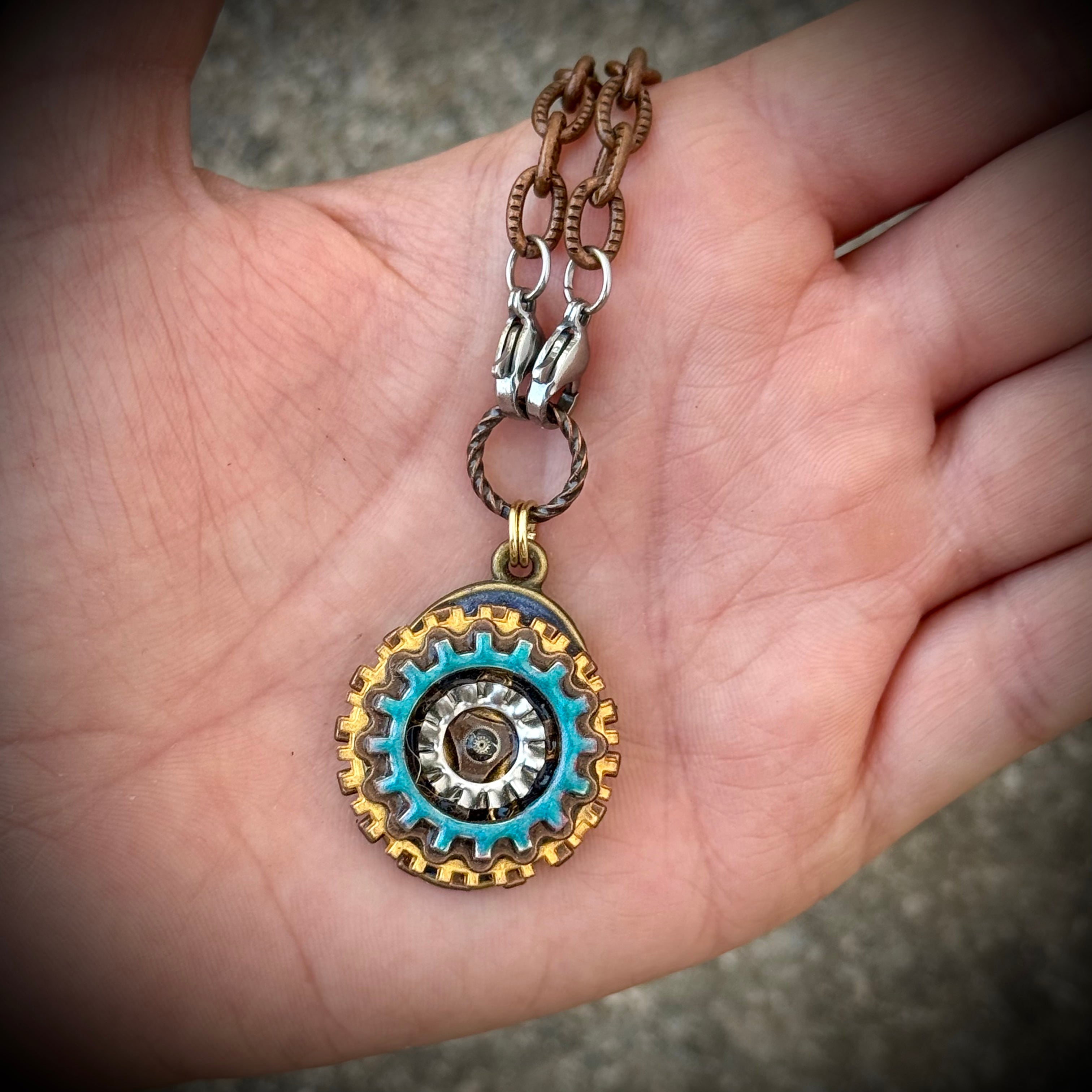 Gender-Neutral Steampunk Necklace