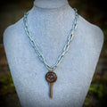 Gender-Neutral Steampunk Key Necklace