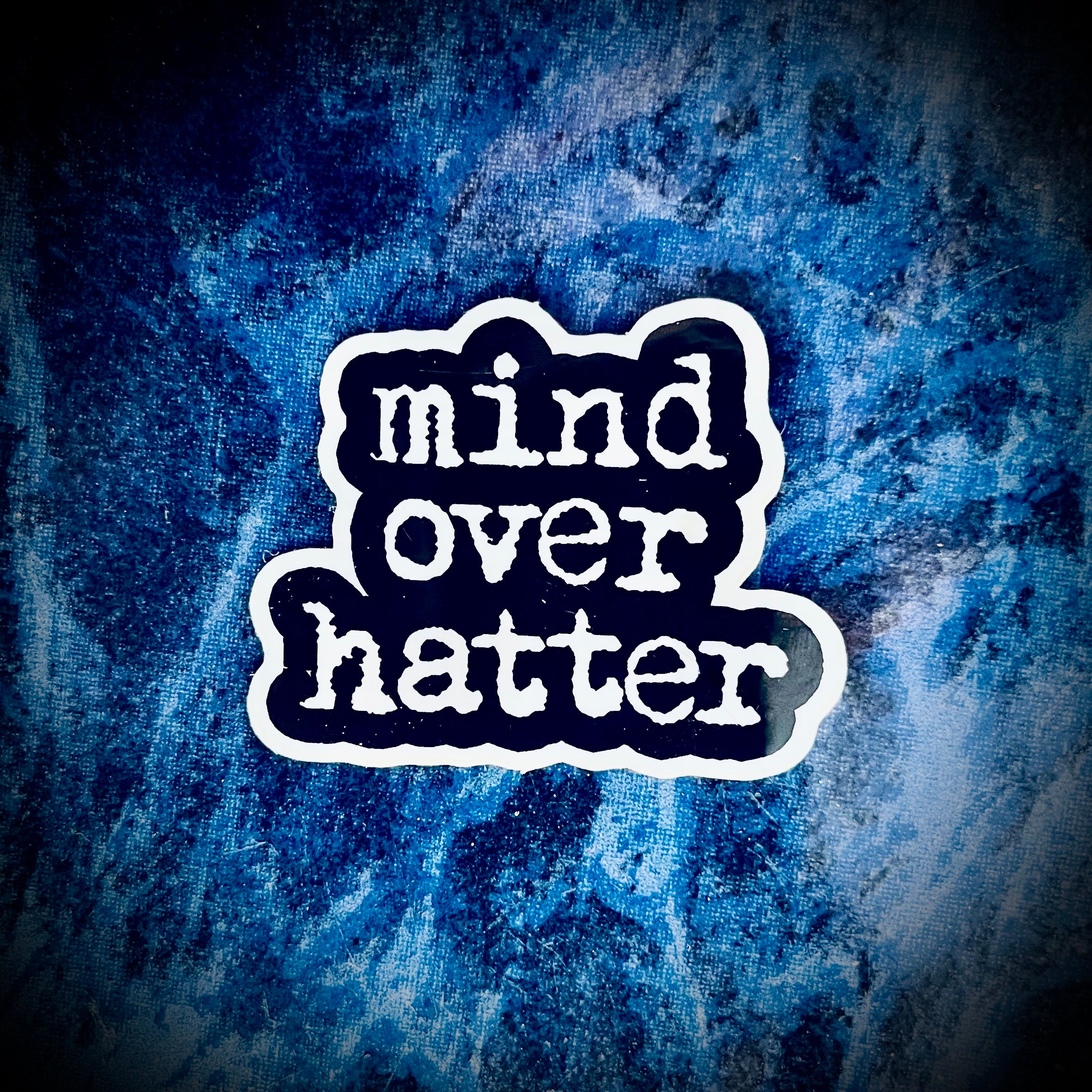 Mind Over Hatter Logo Sticker