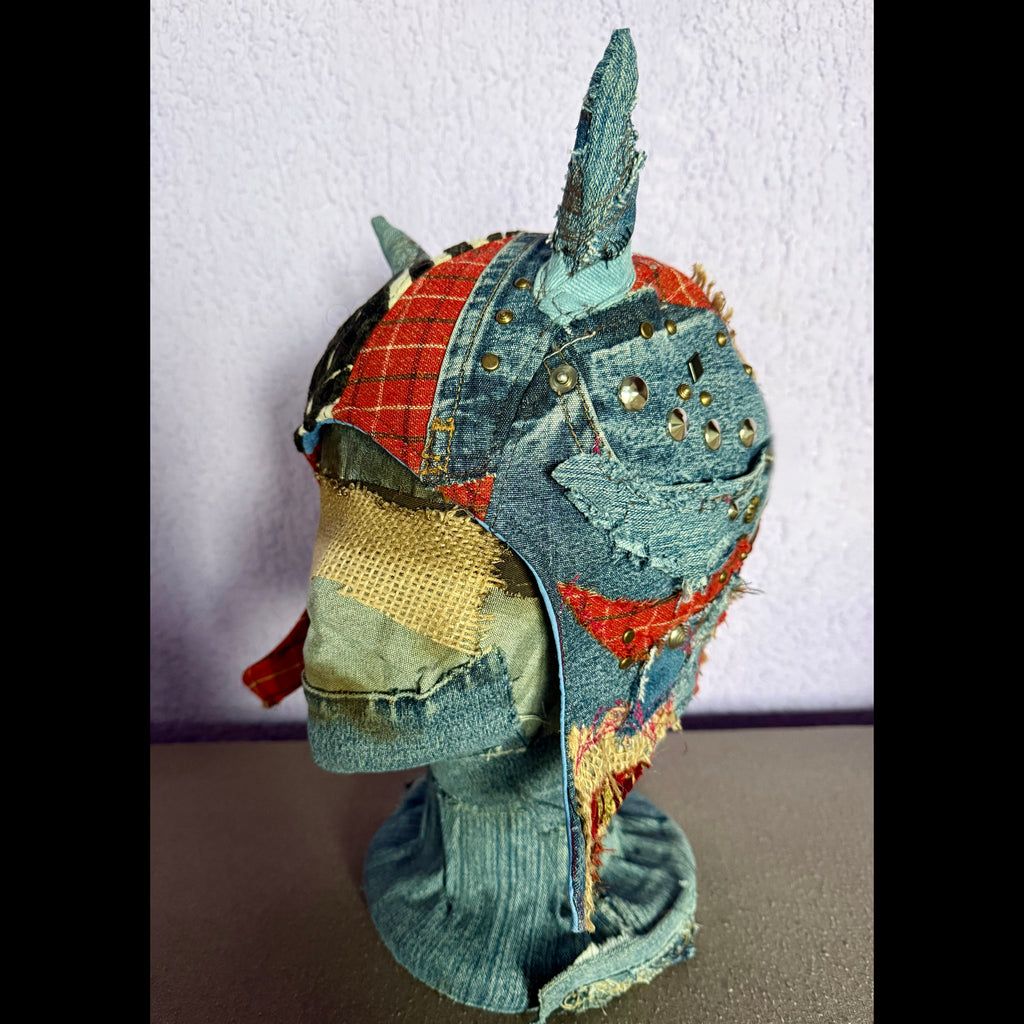 Postapocalyptic Krampus Aviator Hat
