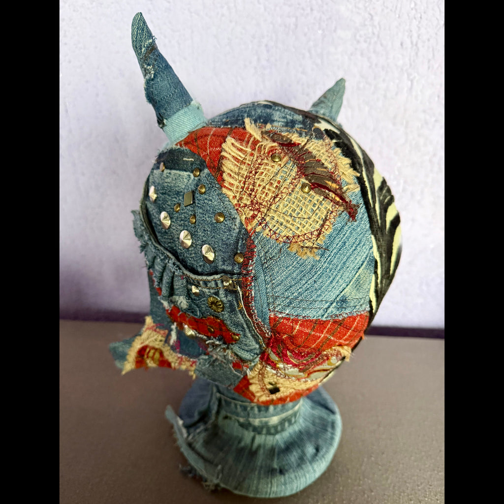 Postapocalyptic Krampus Aviator Hat