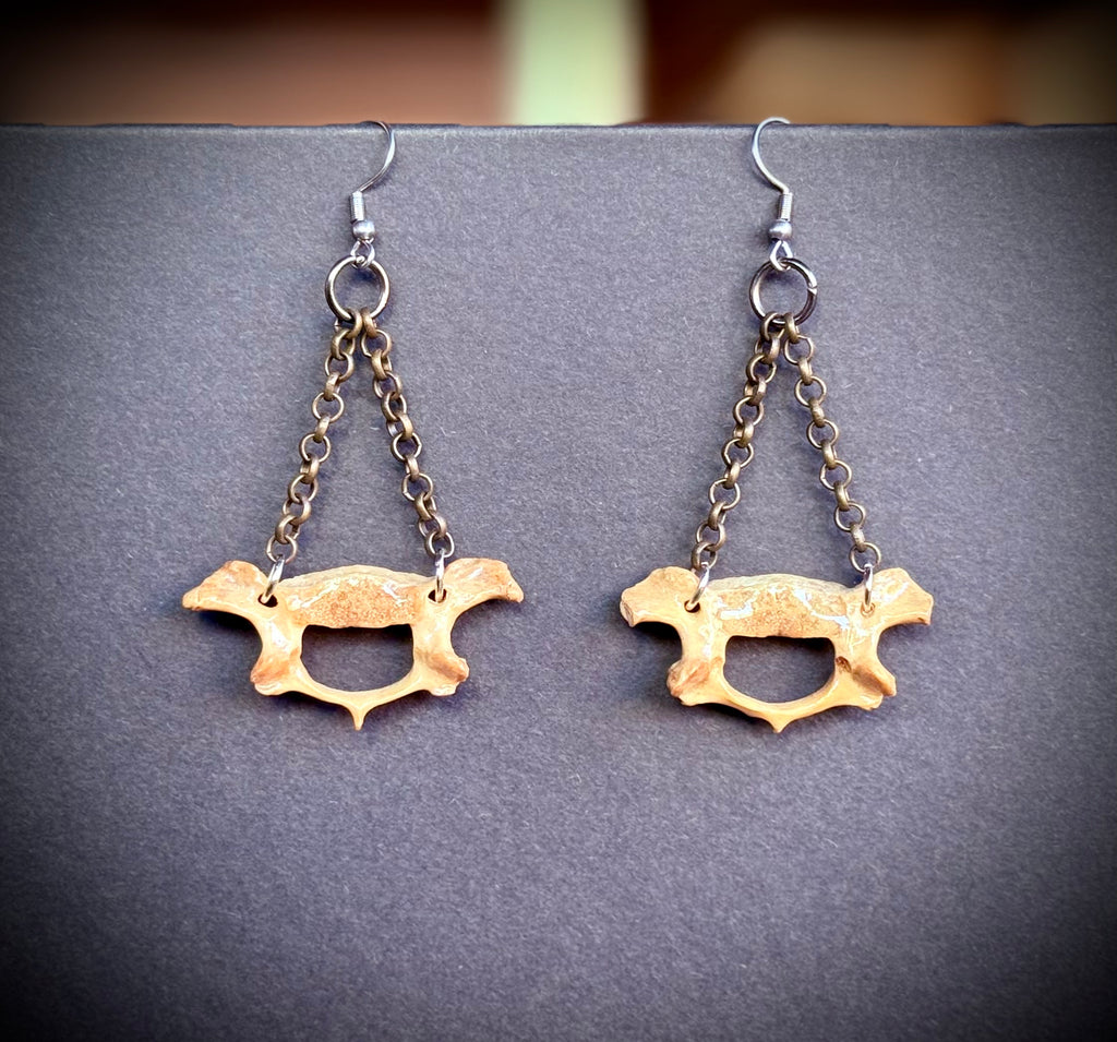 Gender-Neutral Bone Earrings