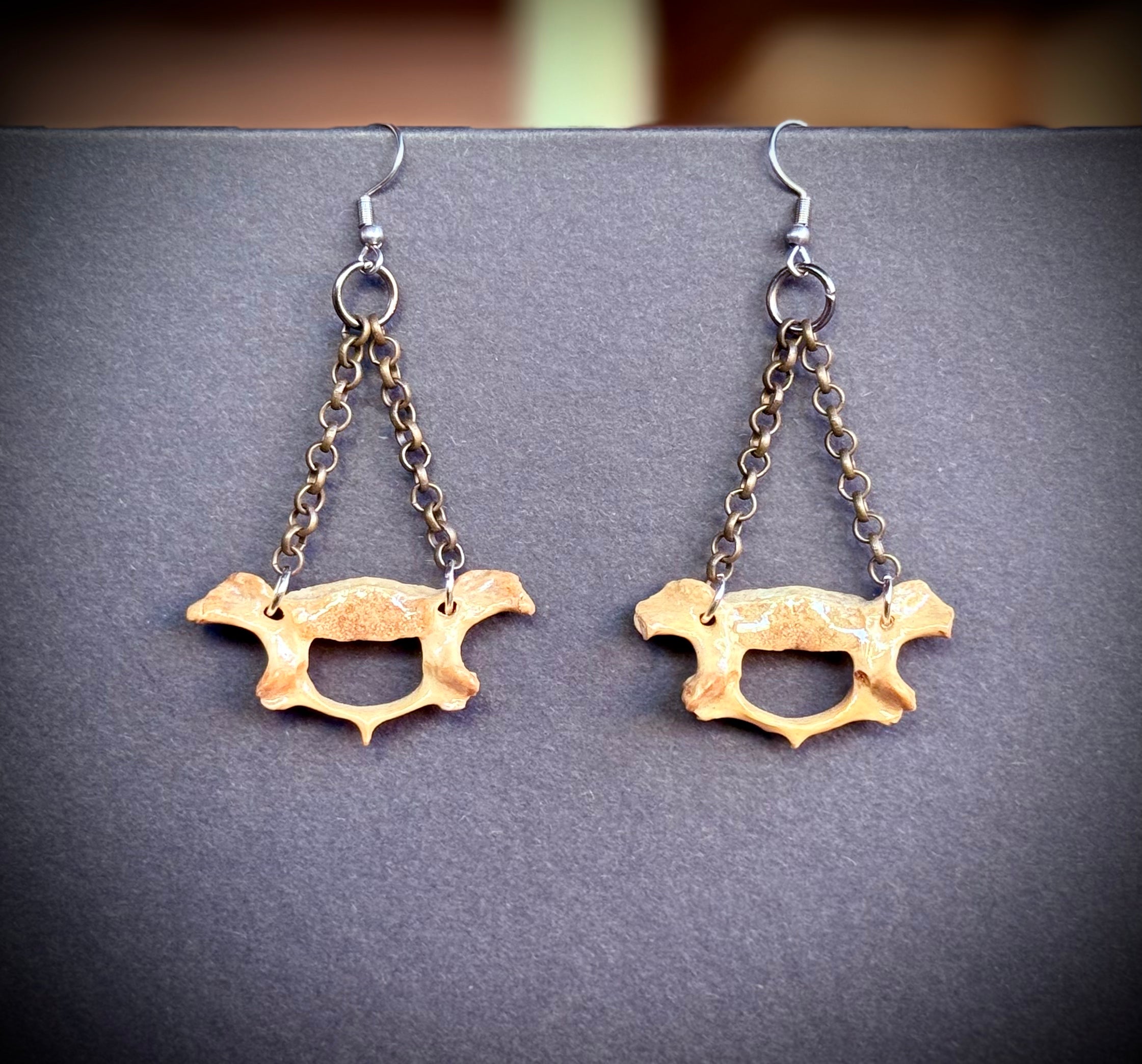 Gender-Neutral Bone Earrings