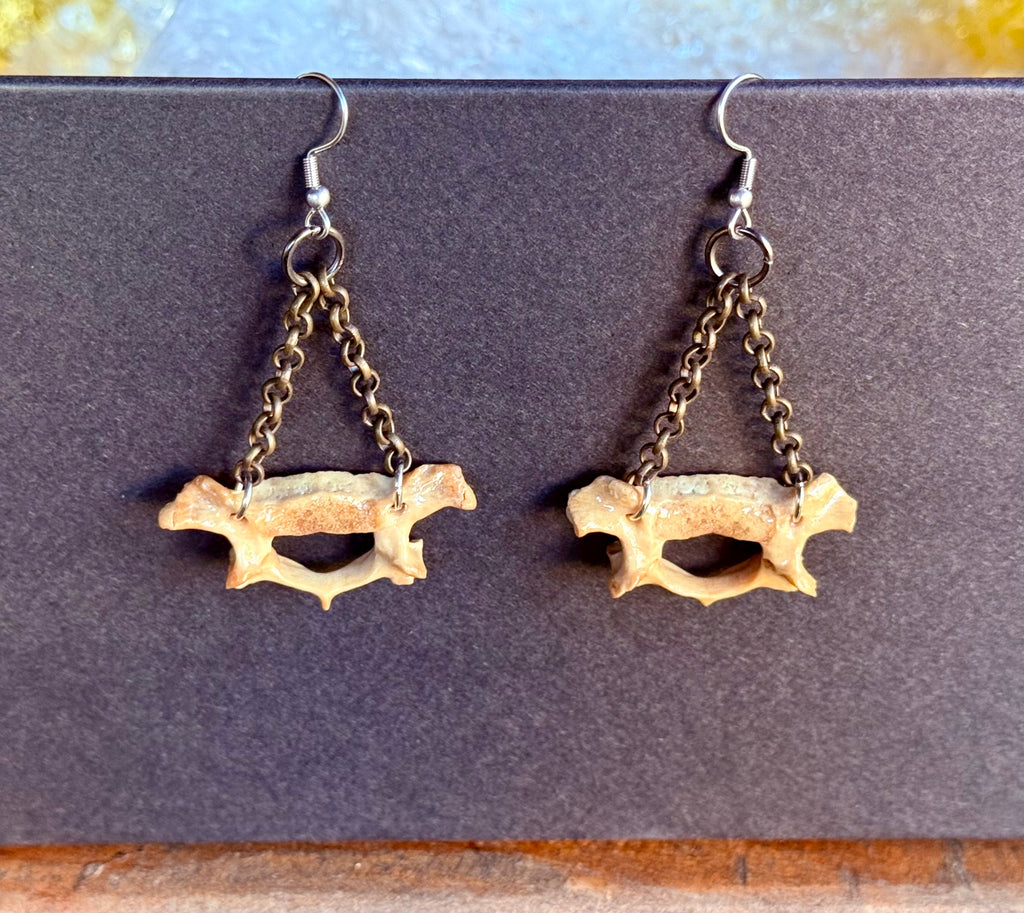 Gender-Neutral Bone Earrings