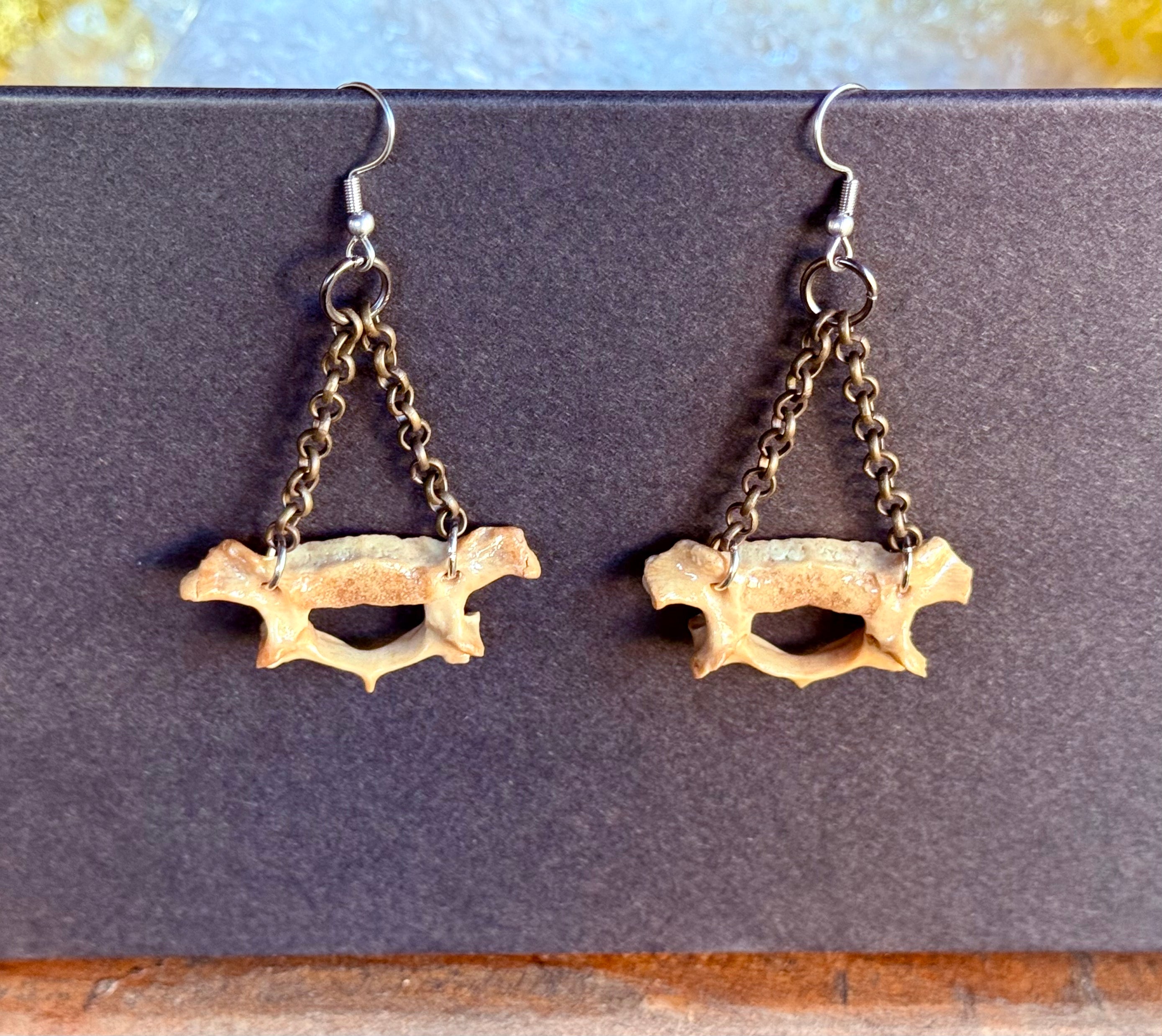 Gender-Neutral Bone Earrings