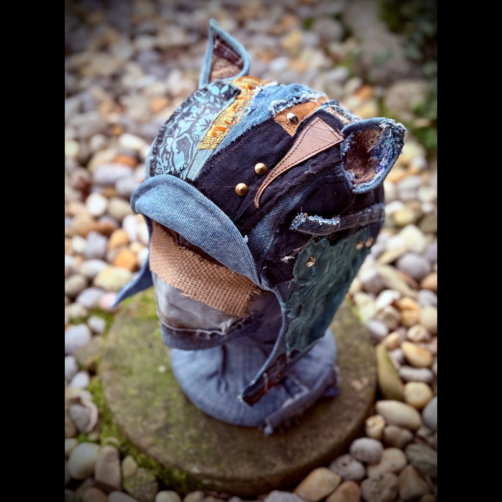 Postapocalyptic Aviator Hat with Cat Ears
