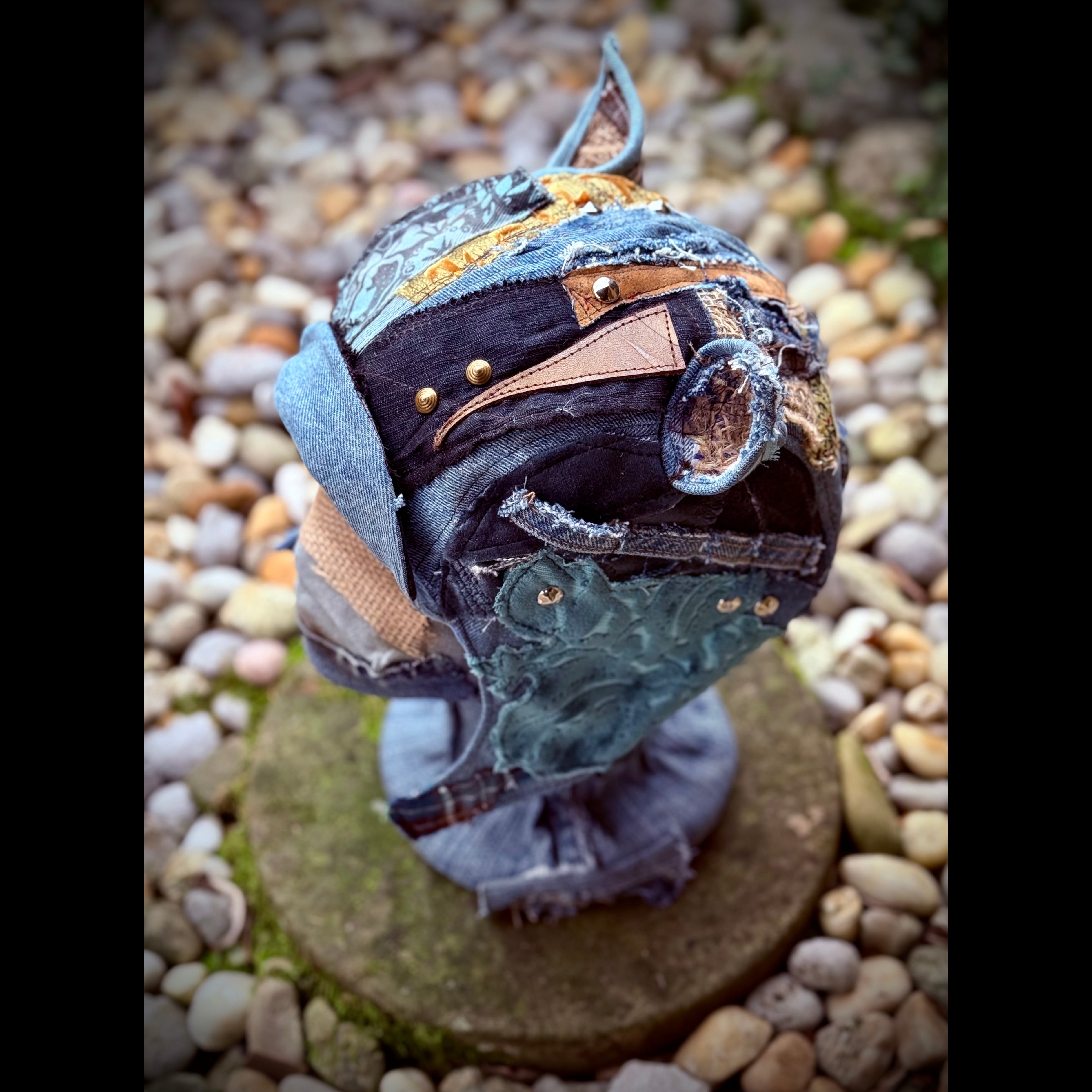 Postapocalyptic Aviator Hat with Cat Ears