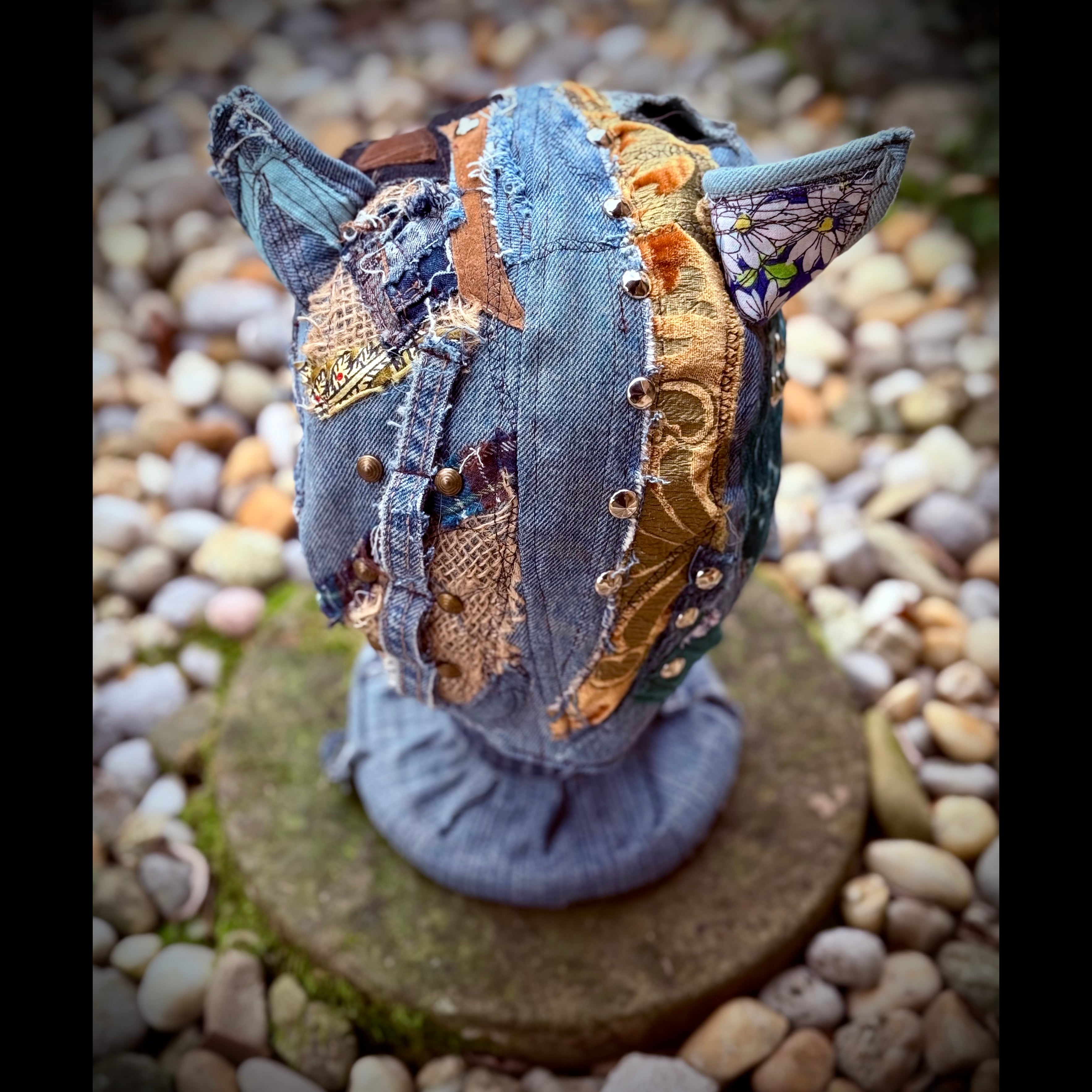Postapocalyptic Aviator Hat with Cat Ears