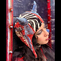 Postapocalyptic Krampus Aviator Hat