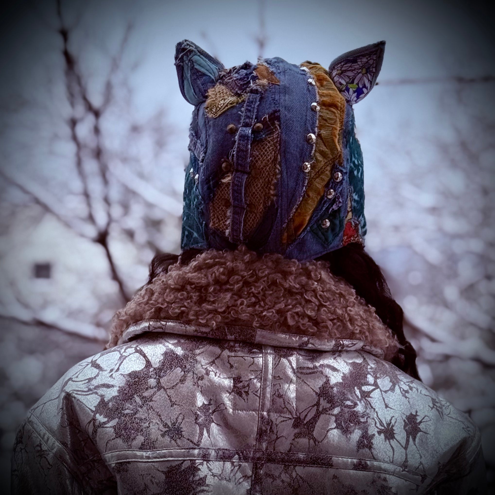 Postapocalyptic Aviator Hat with Cat Ears