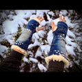 Gender-Neutral Denim Glovelette Pair