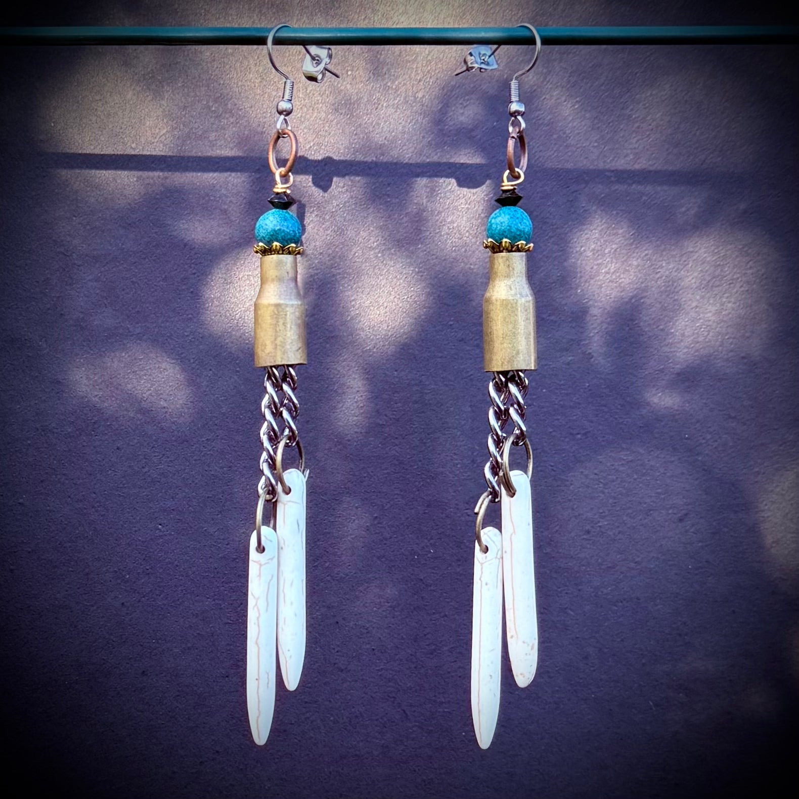 Gender-Neutral Bullet Casing Earrings