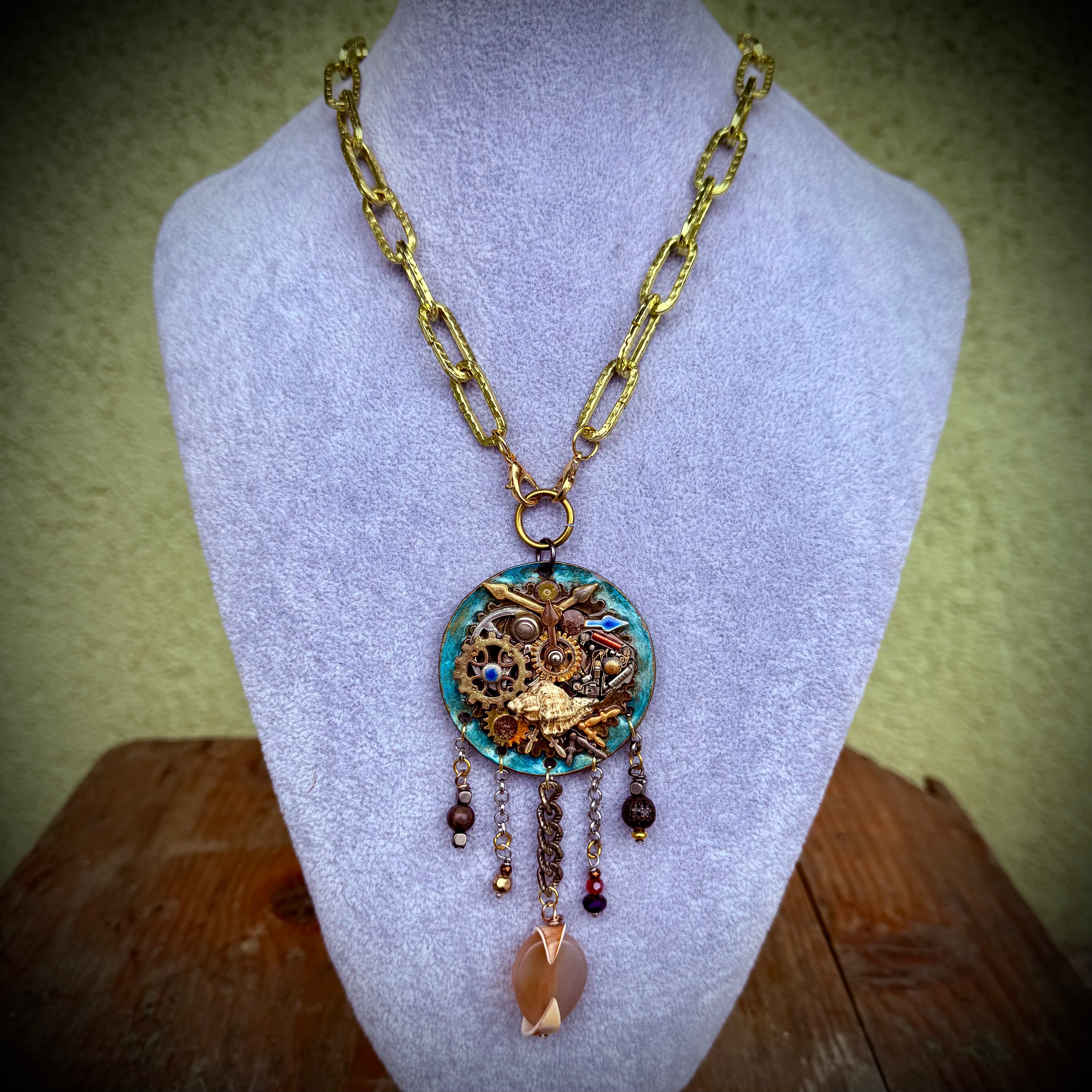 Gender-Neutral Steampunk Necklace