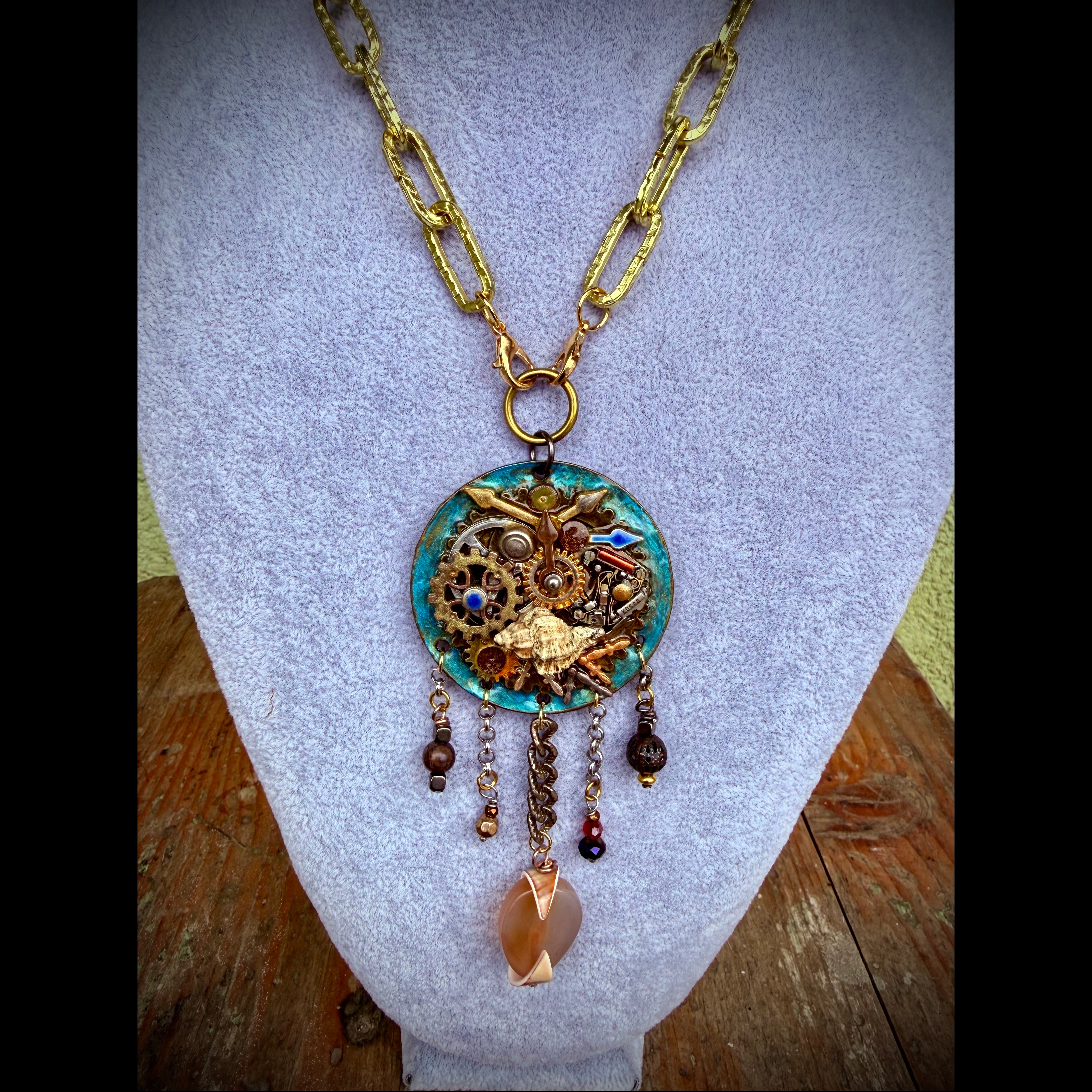 Gender-Neutral Steampunk Necklace