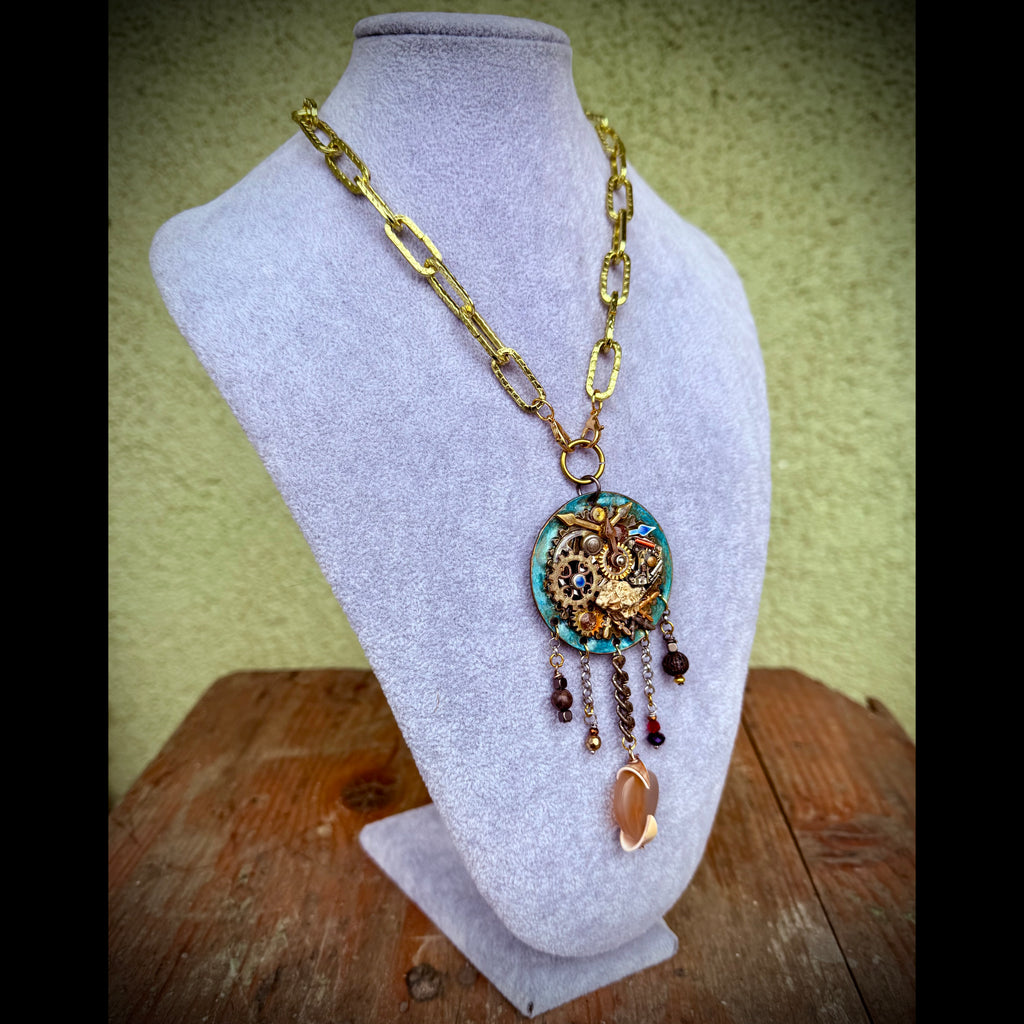 Gender-Neutral Steampunk Necklace