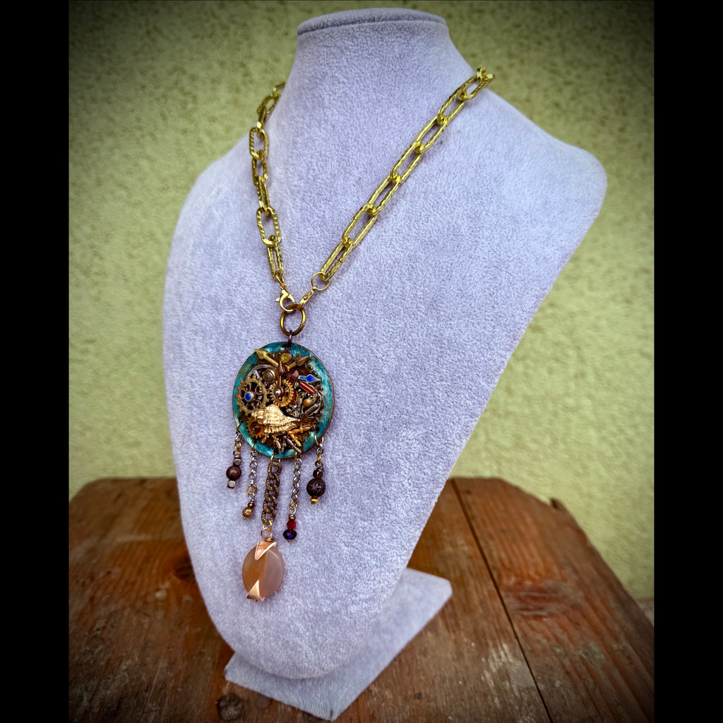 Gender-Neutral Steampunk Necklace