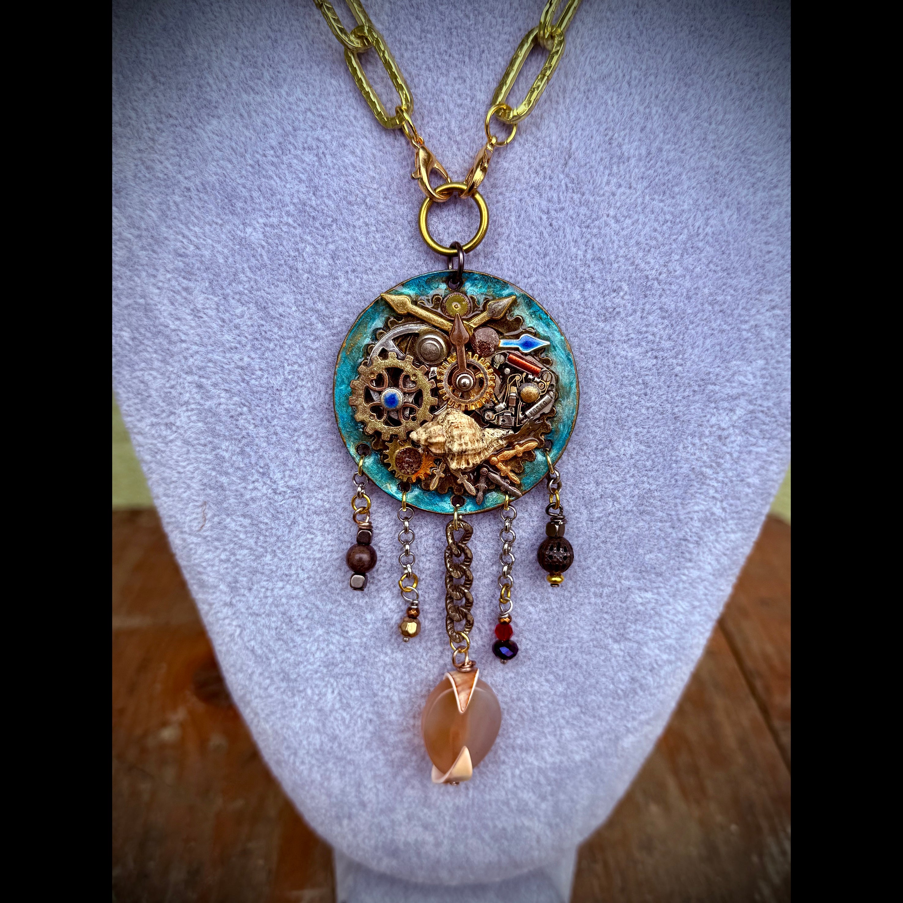 Gender-Neutral Steampunk Necklace