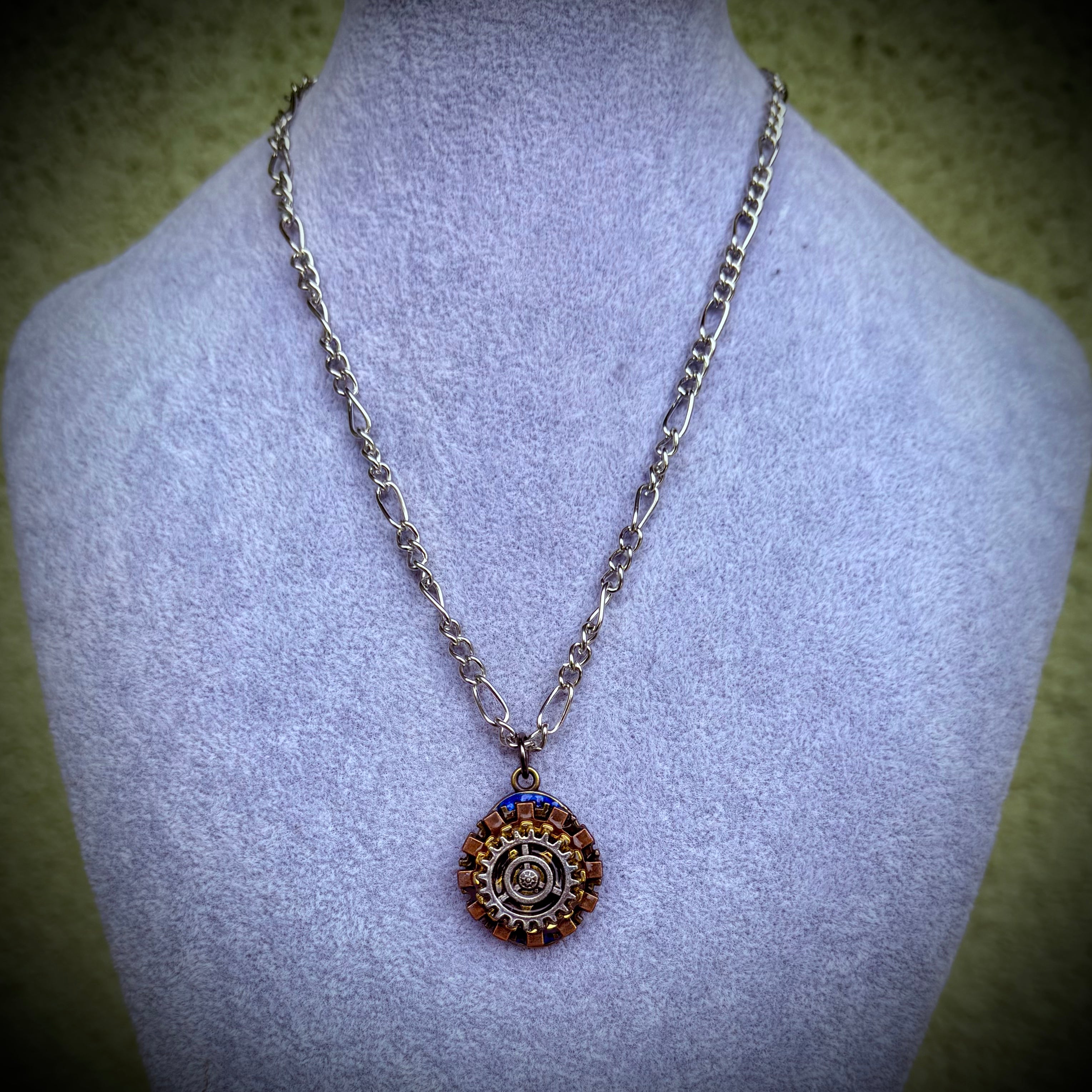 Gender-Neutral Steampunk Necklace