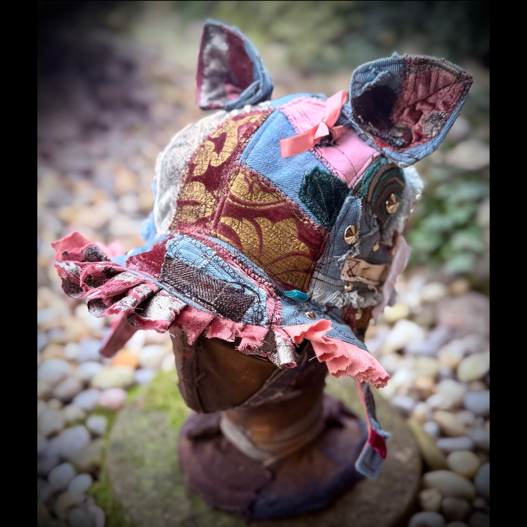 Postapocalyptic Aviator Hat with Cat Ears