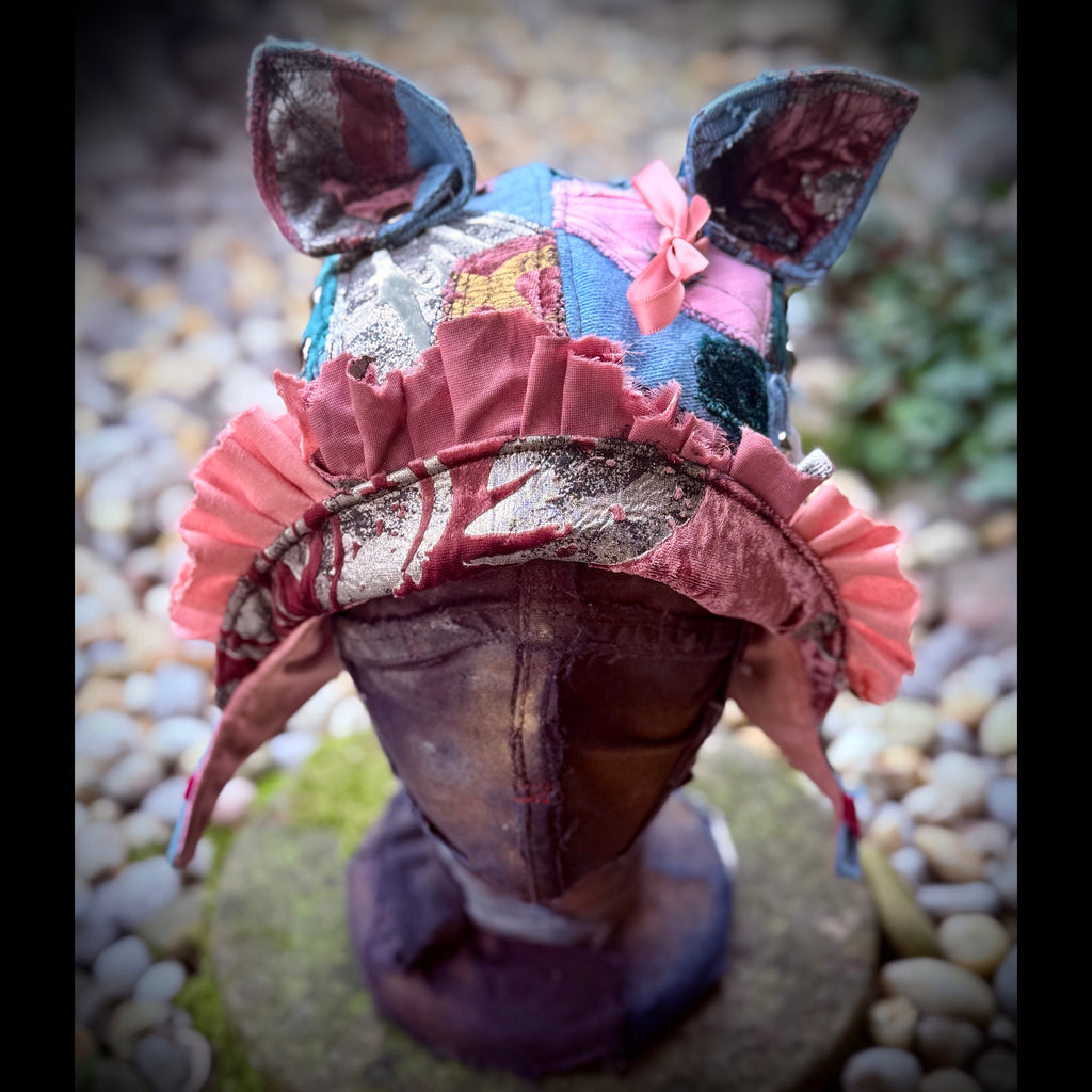 Postapocalyptic Aviator Hat with Cat Ears