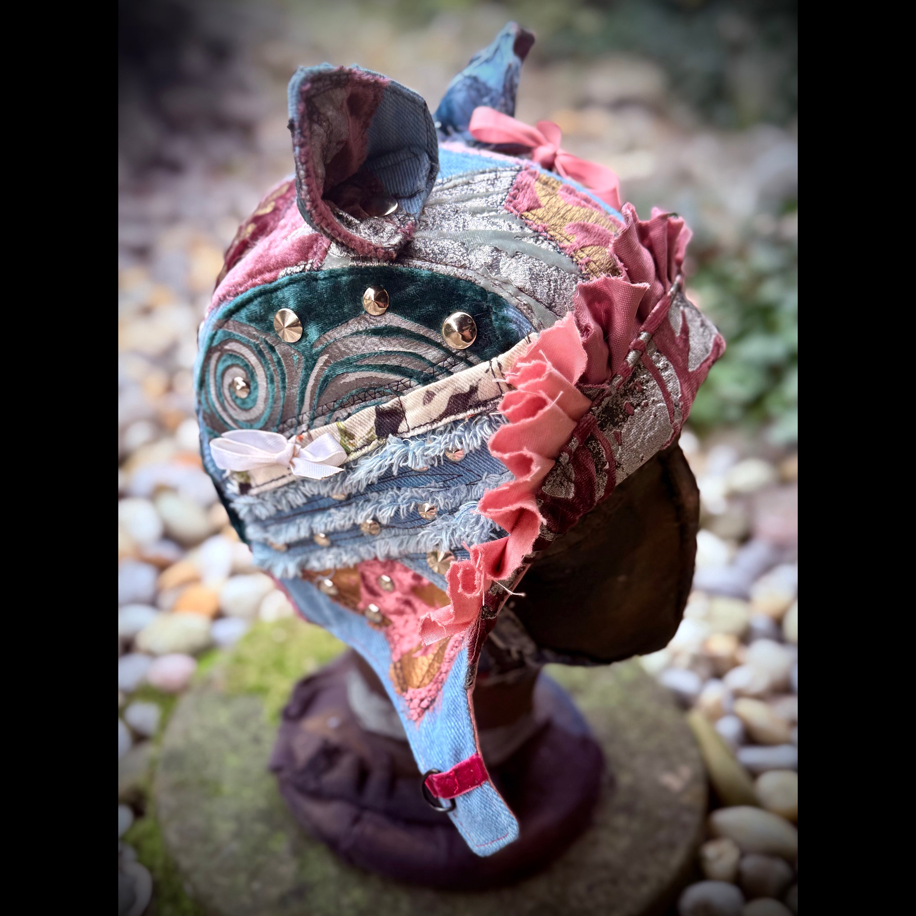 Postapocalyptic Aviator Hat with Cat Ears