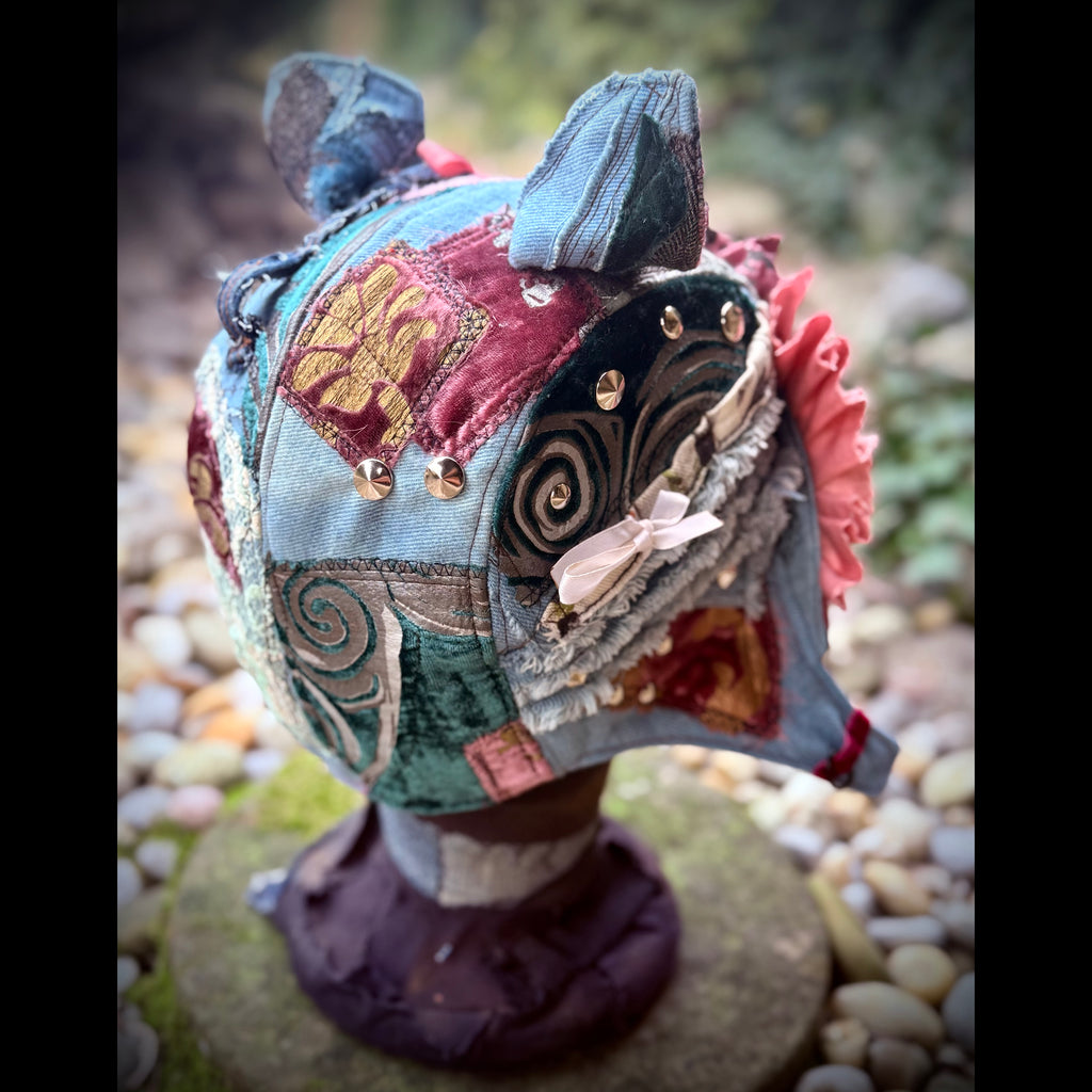 Postapocalyptic Aviator Hat with Cat Ears
