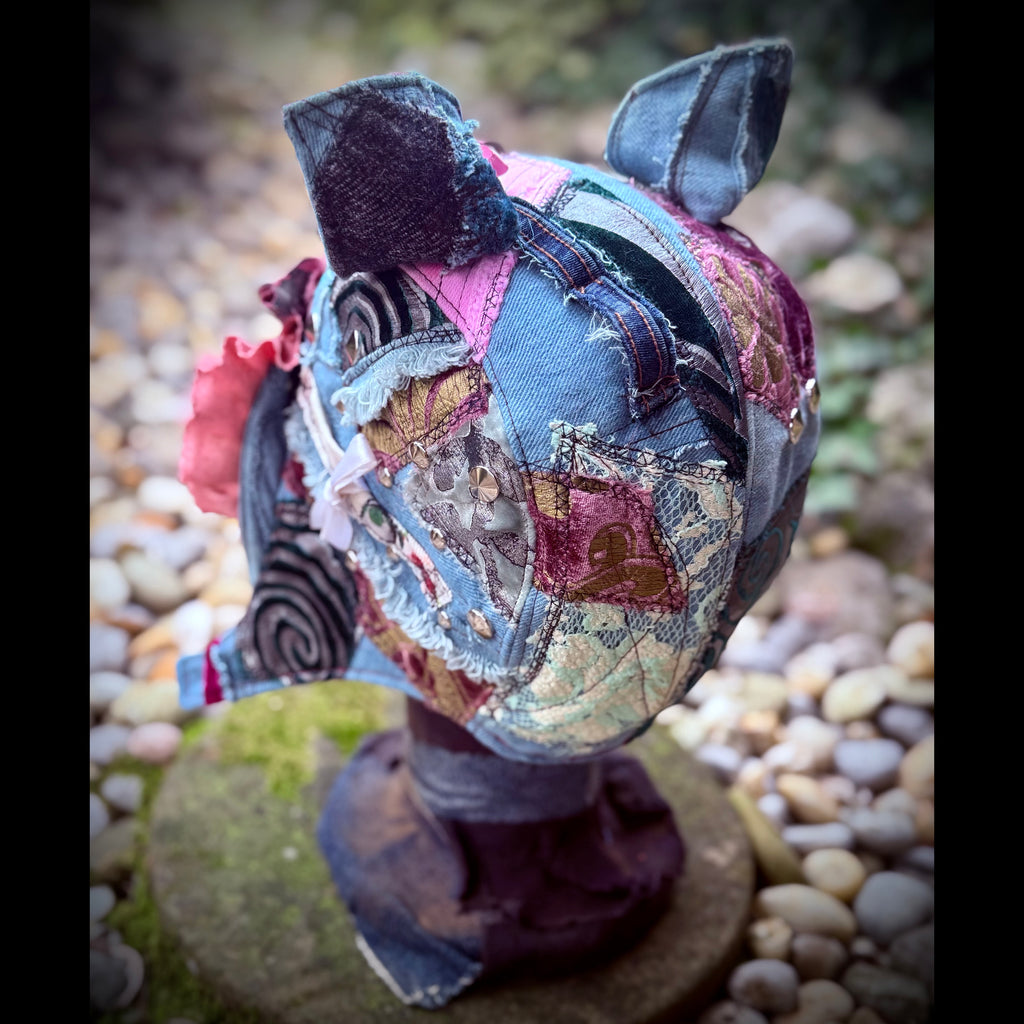 Postapocalyptic Aviator Hat with Cat Ears
