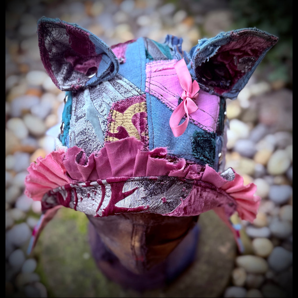 Postapocalyptic Aviator Hat with Cat Ears