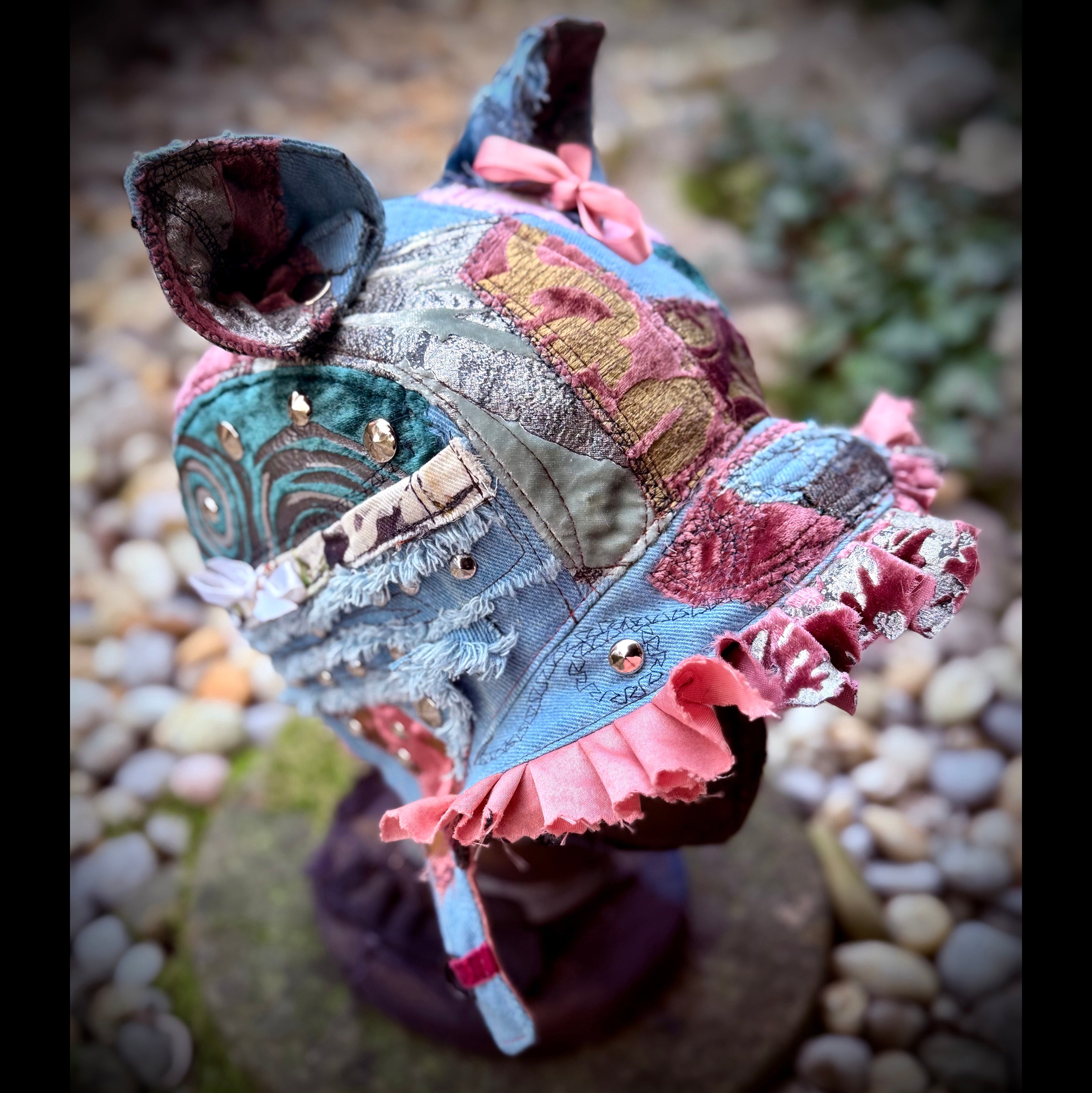 Postapocalyptic Aviator Hat with Cat Ears