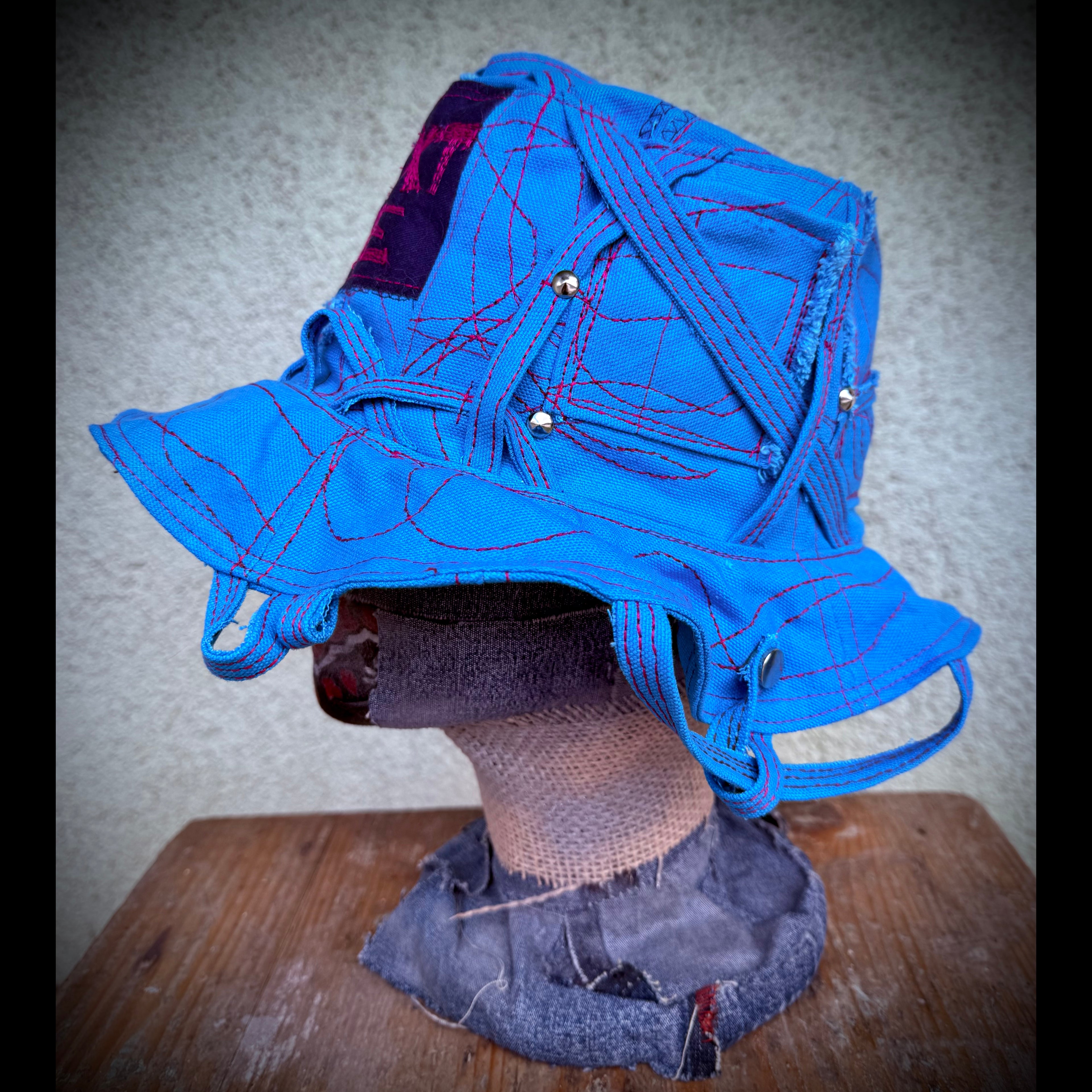 "Text Me" Denim Bucket Hat