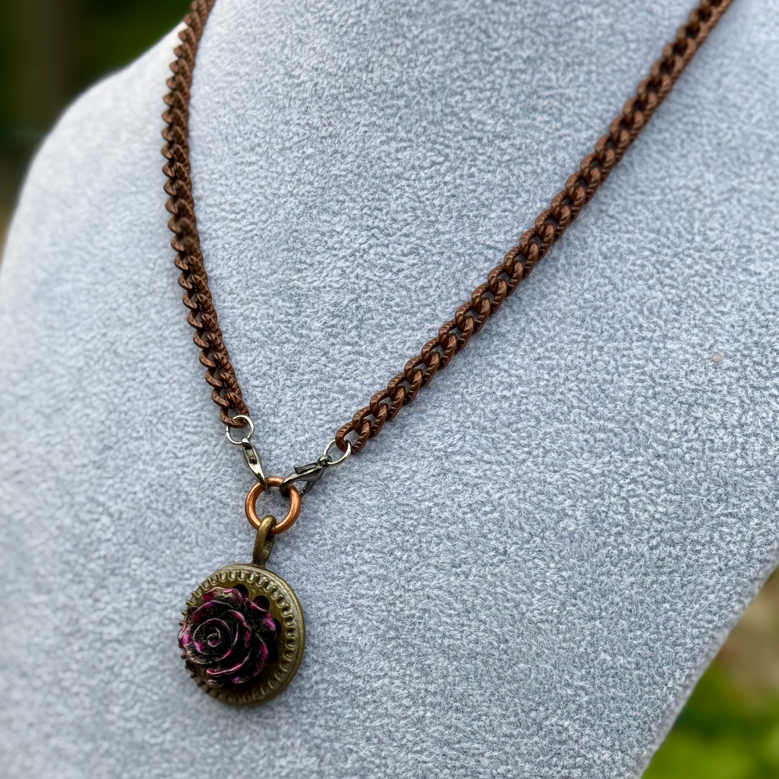 Gender-Neutral Steampunk Necklace