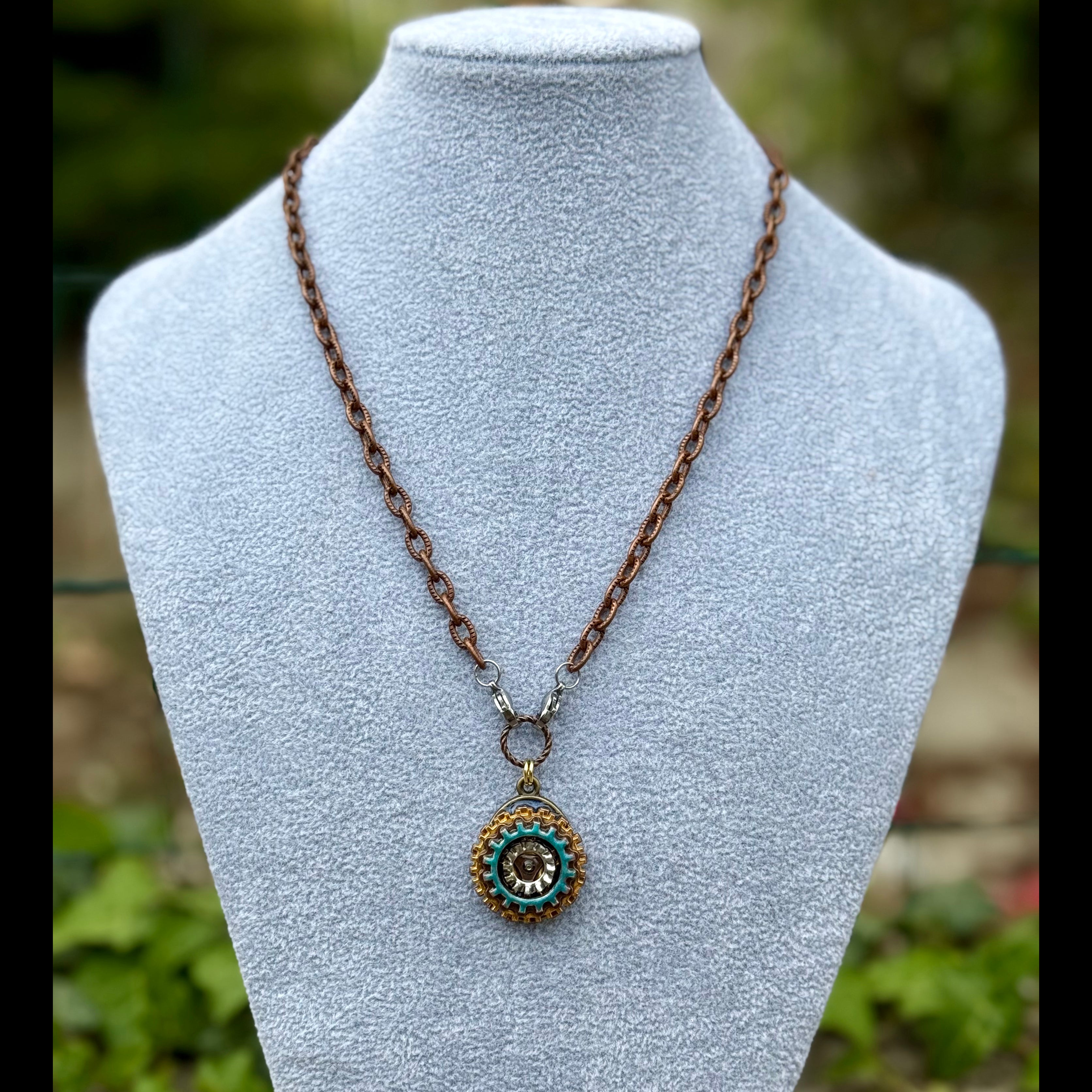 Gender-Neutral Steampunk Necklace