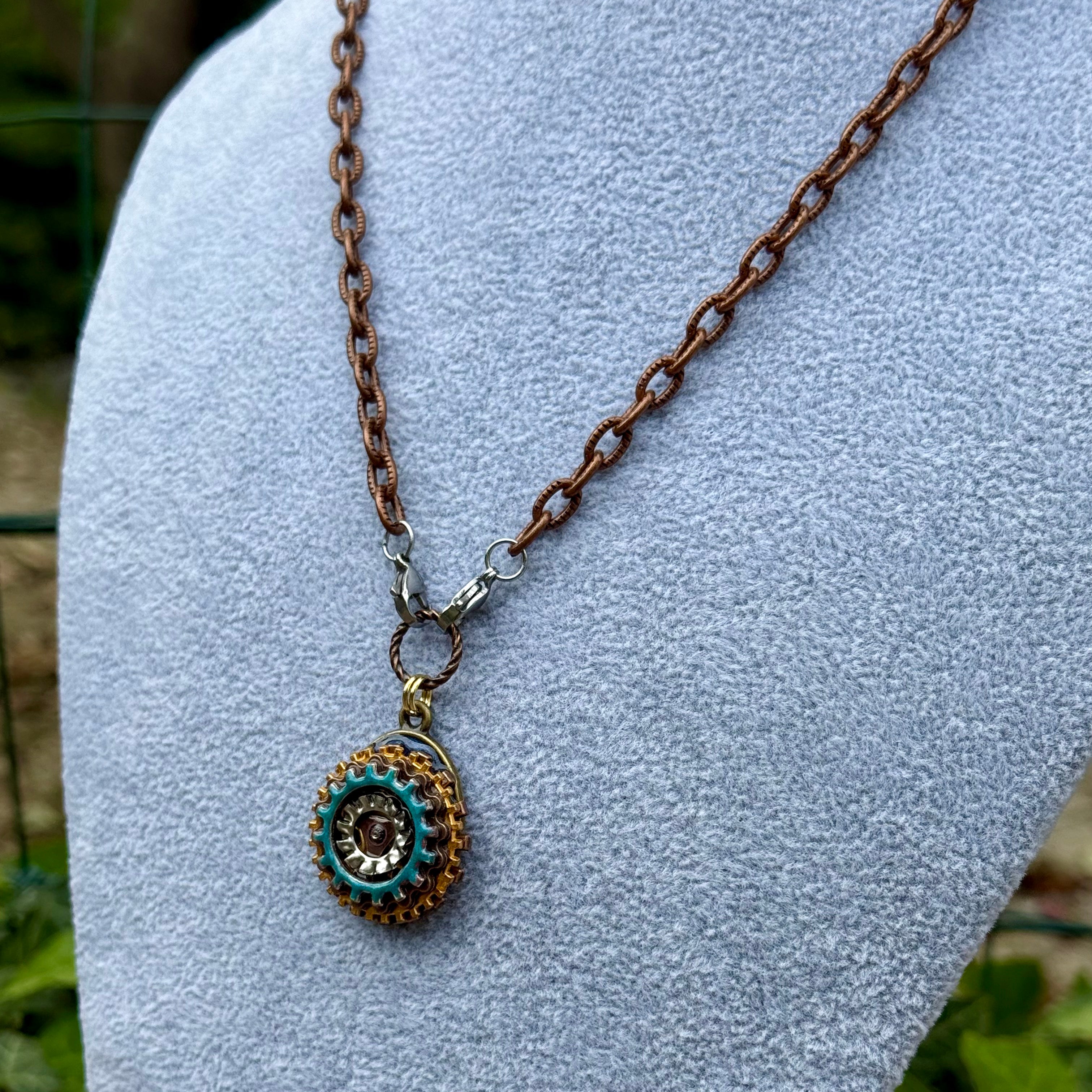 Gender-Neutral Steampunk Necklace