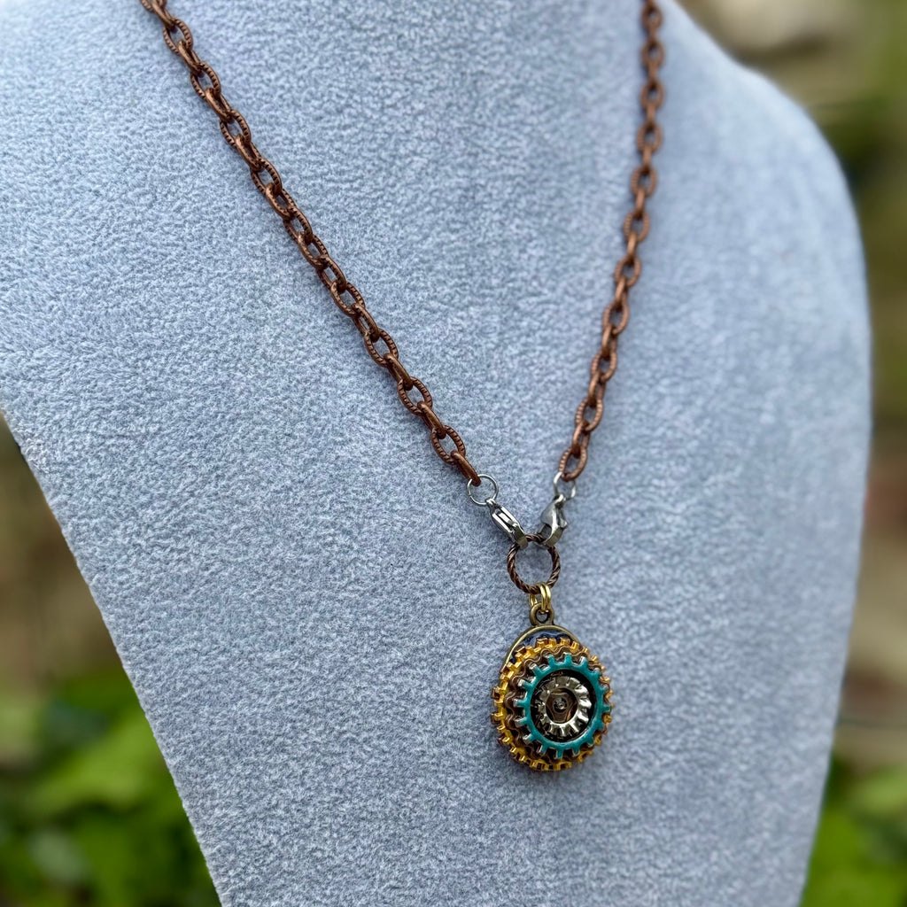 Gender-Neutral Steampunk Necklace