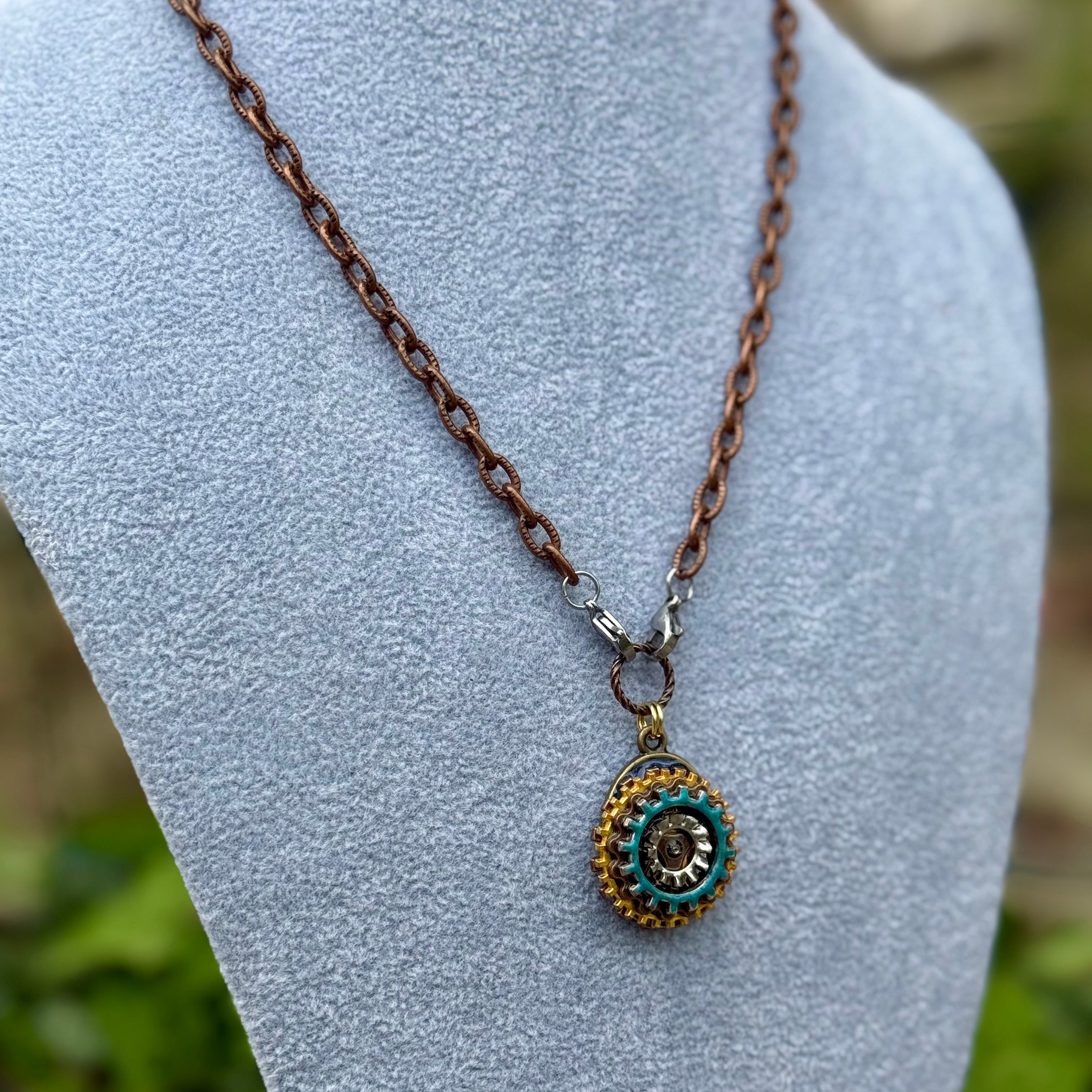 Gender-Neutral Steampunk Necklace