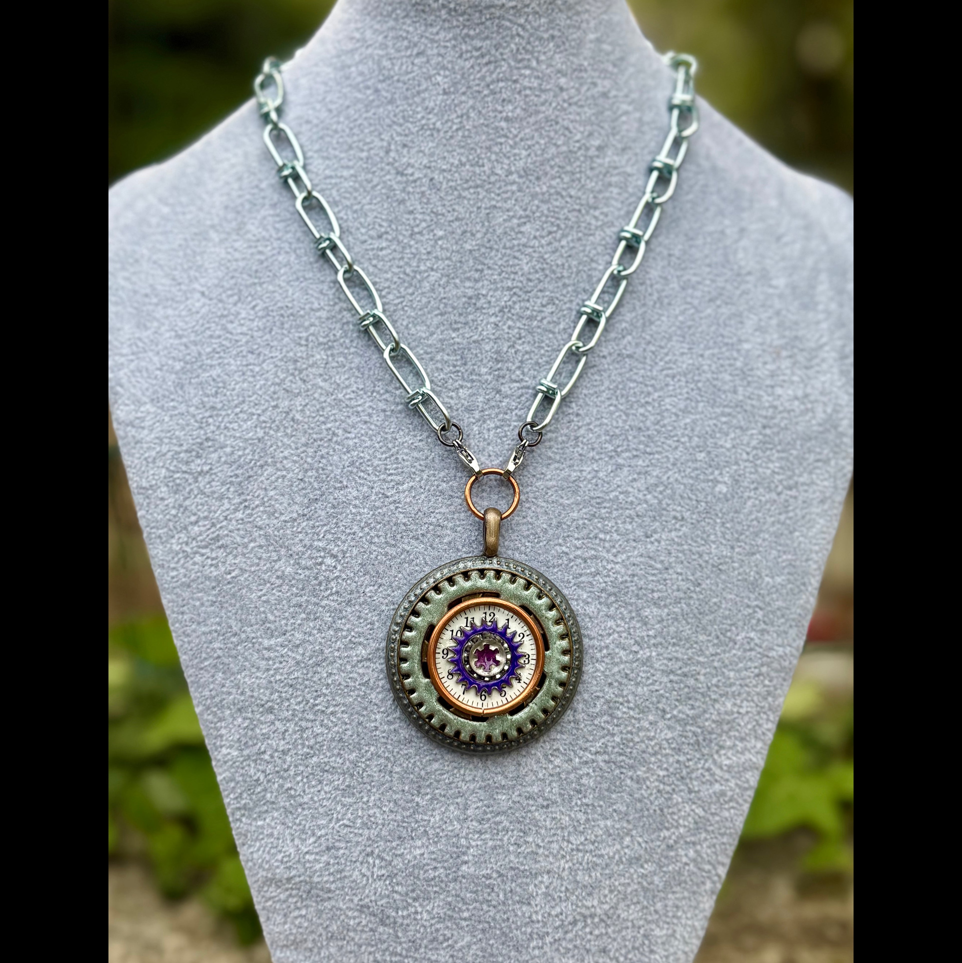 Gender-Neutral Steampunk Necklace