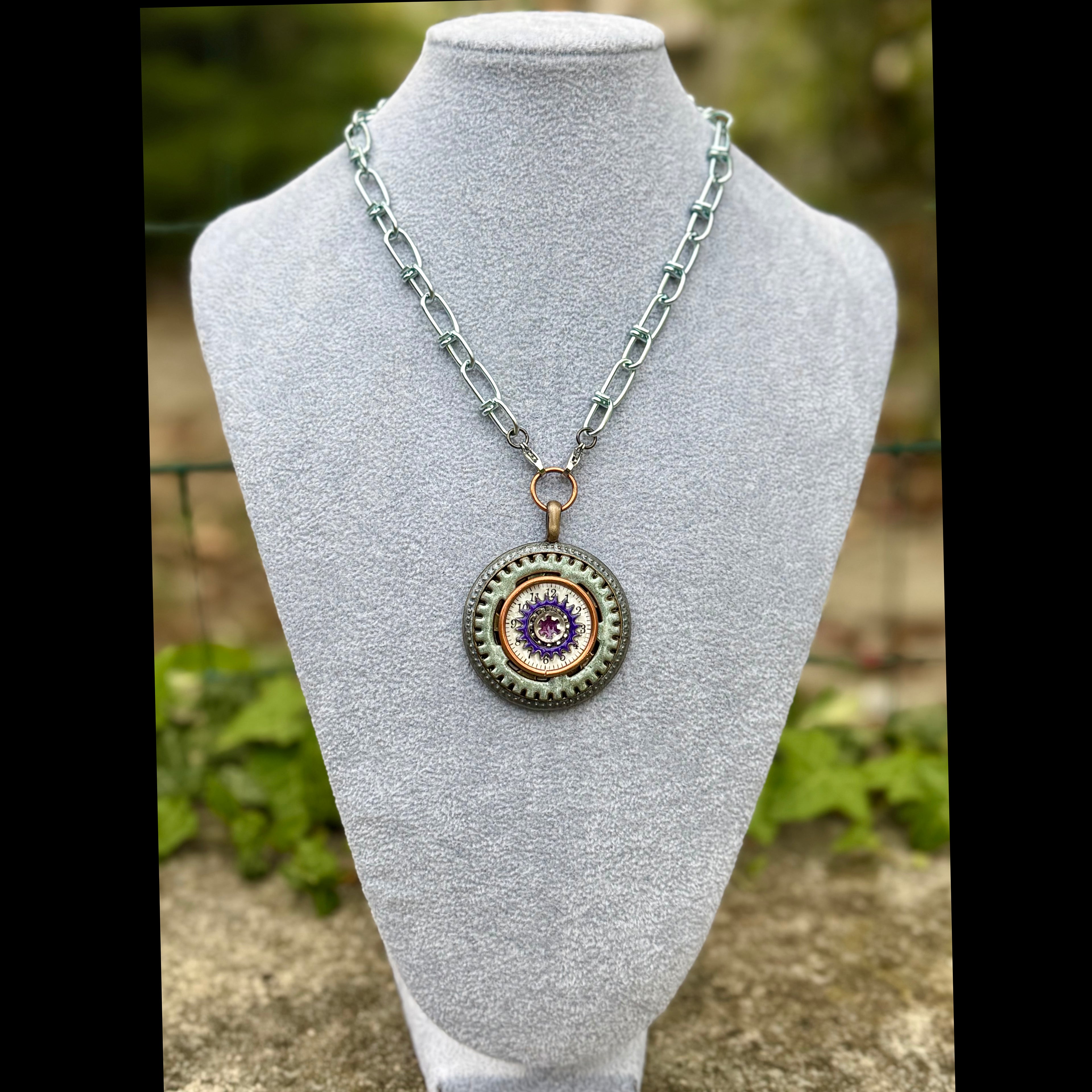 Gender-Neutral Steampunk Necklace