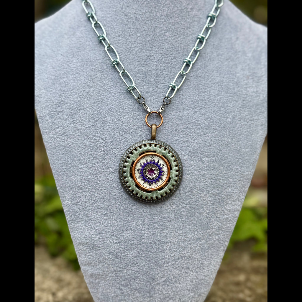 Gender-Neutral Steampunk Necklace